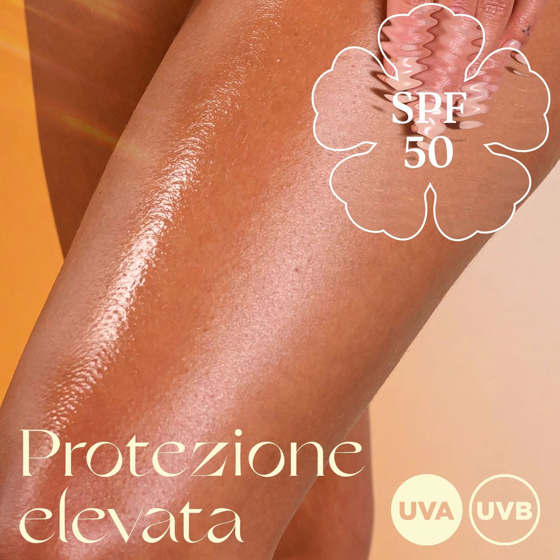 Hawaiian Tropic Spray Solare Protettivo Idratante, Protezione SPF 50 UVA e UVB Resistente all'Acqua, Profumo Tropicale, Lozione Solare, 220 ml