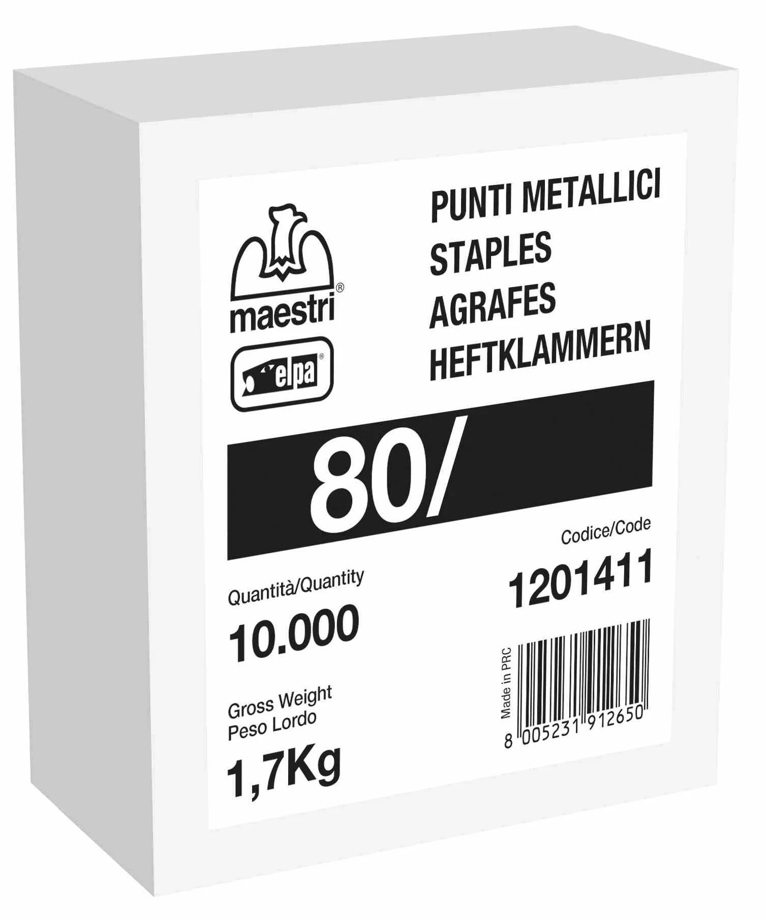 SC Di MAESTRI PUNTI ART. 8010 10.000 sztuk Galva Argento