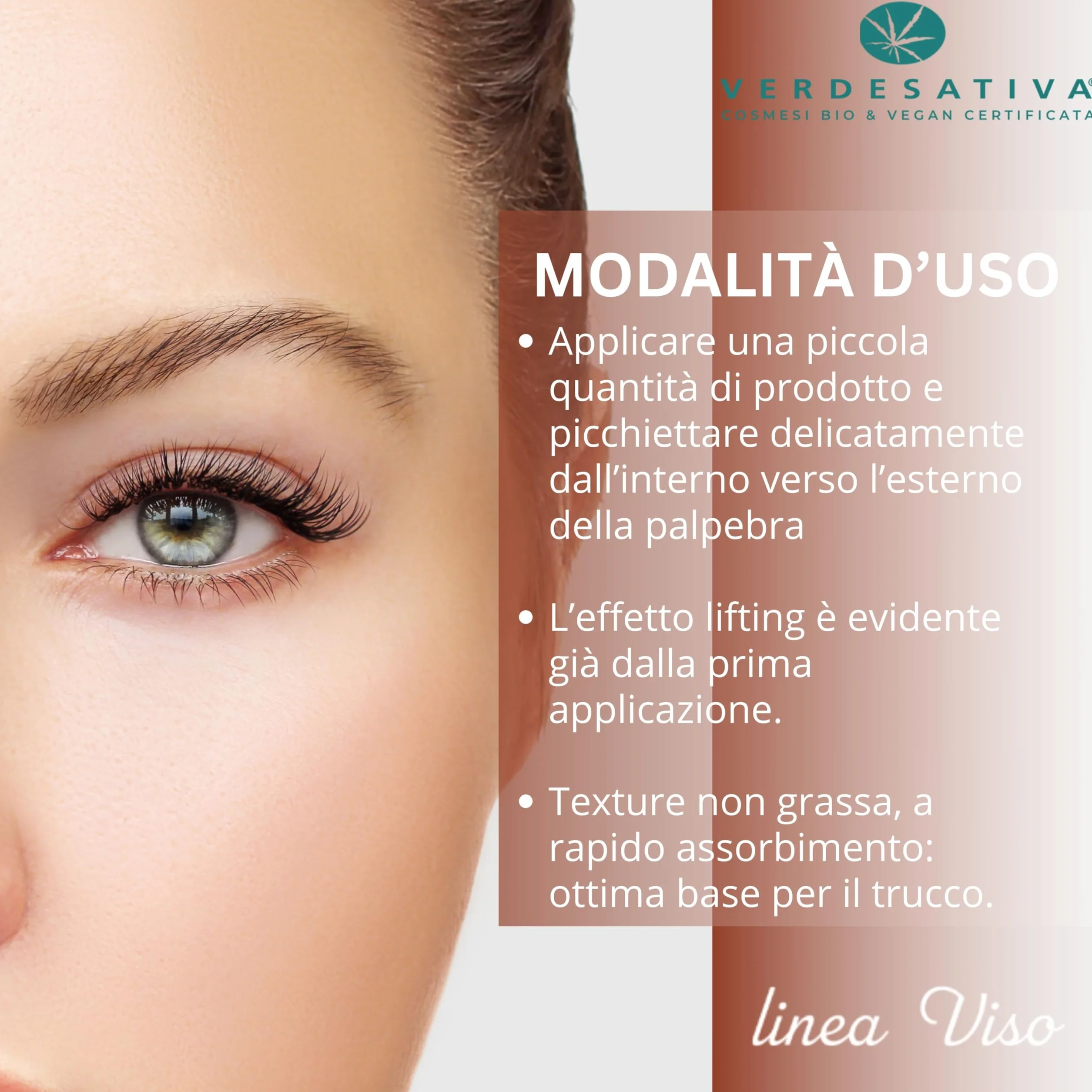 Gel Contorno Occhi Lifting - 15ml - Con Kigelia, Quillaia e Estratti Vegetali ad Azione Tensore - Riduce Borse e Rughe d’Espressione - Texture Leggera e Idratante - Made in Italy
