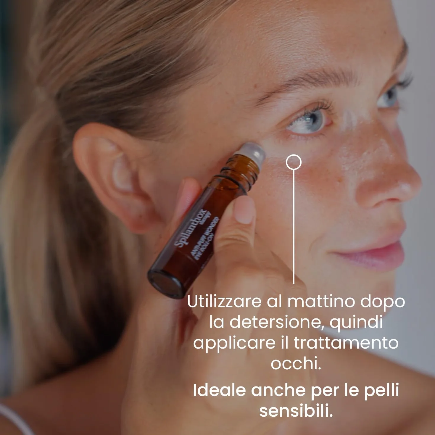 Spilanthox therapy - Anti-Puff Wonder Eye Roll-On - Caffeina e acido ialuronico riducono le occhiaie - Leviga le rughe e le espressioni del viso grazie allo spilantolo - Cosmetici naturali vegani