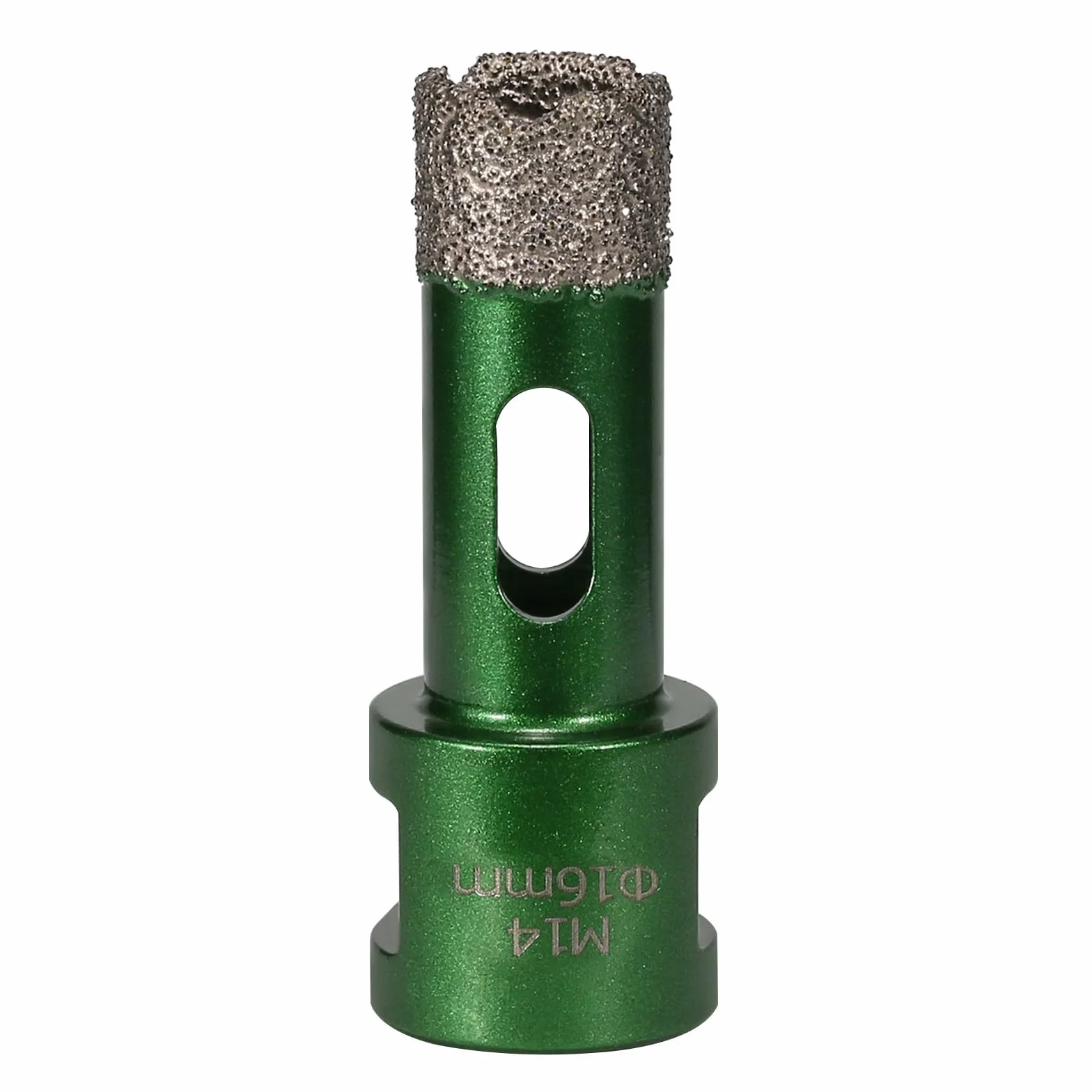 Punta per piastrelle a secco 16 mm attacco filettato M14 sega a tazza per marmo granito porcellana cemento