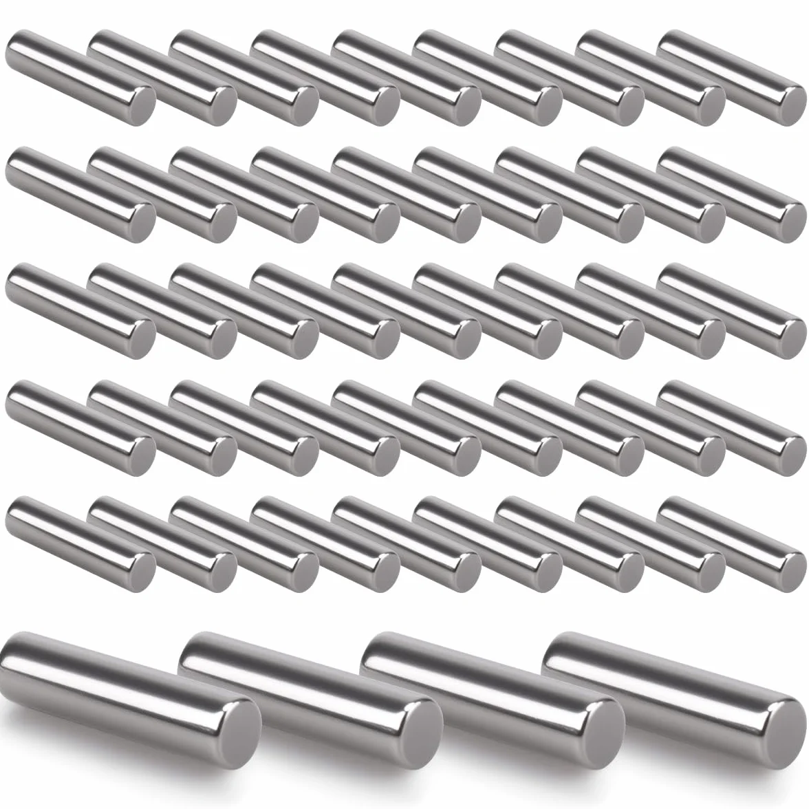 304SS Dowel Pins 2mm*16mm Rack Support Pegs 50 Pcs