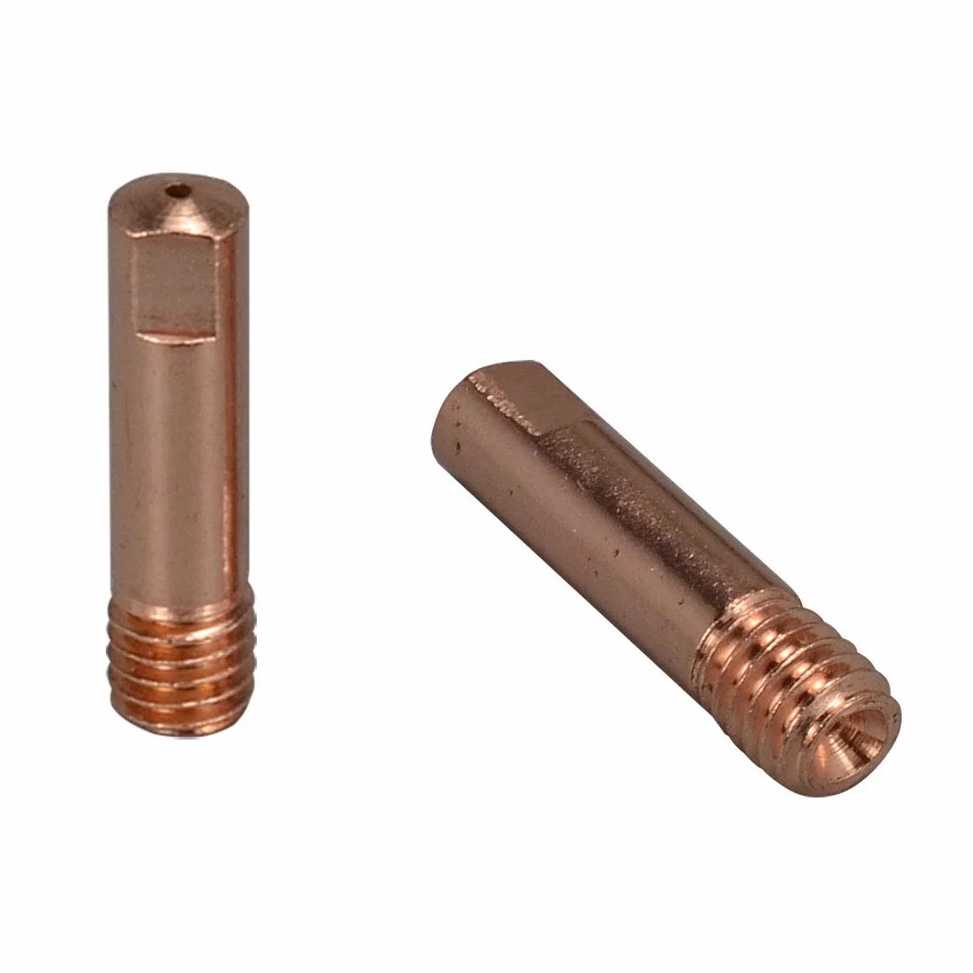 RIVERWELD MB15 15AK Punta di contatto 0,8 mm M6 Portapunta diffusore coppa protezione collo torcia saldatura MIG 18 pezzi