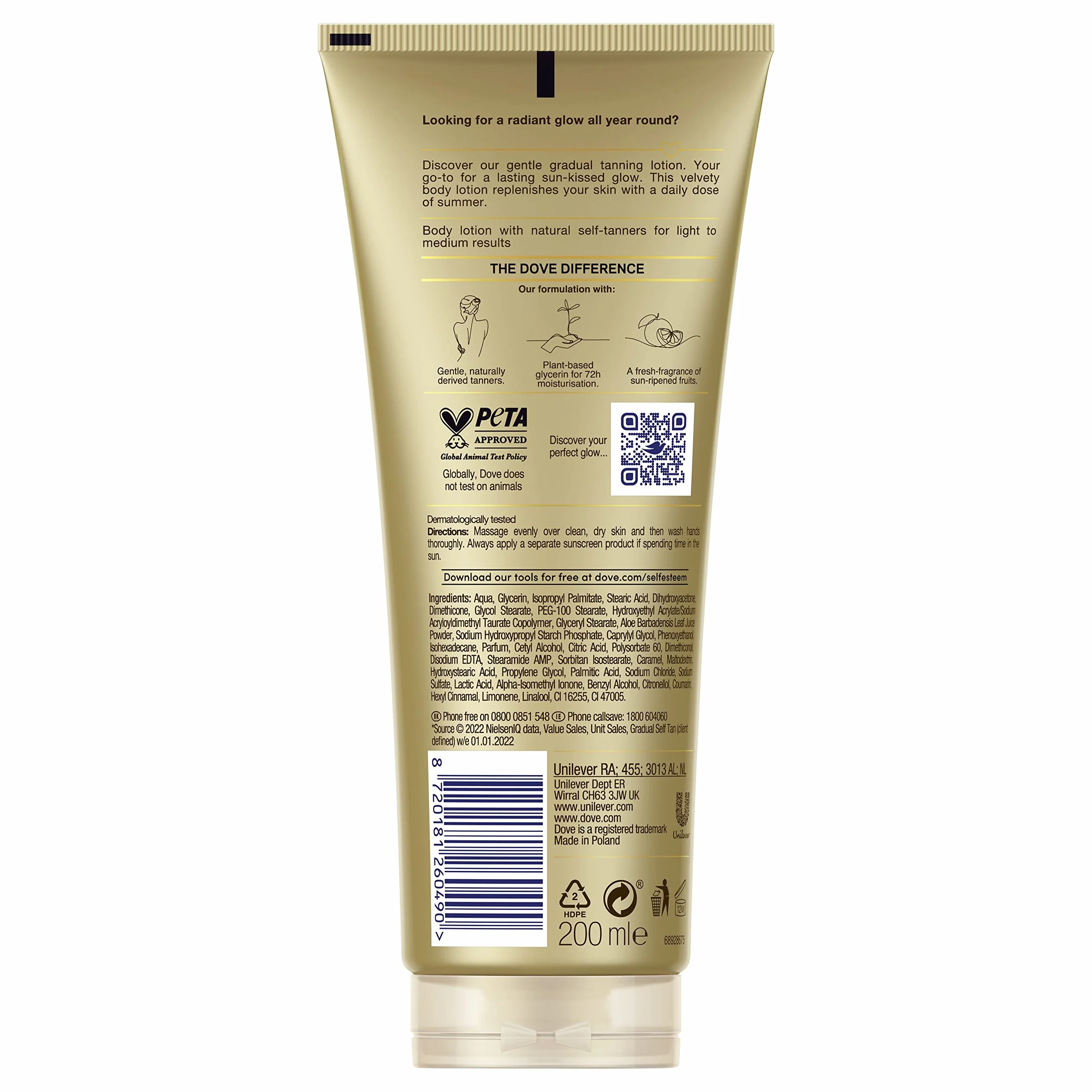 Derma Spa Paloma Summer Fair Revived pelle Media Body Lotion 200 ml