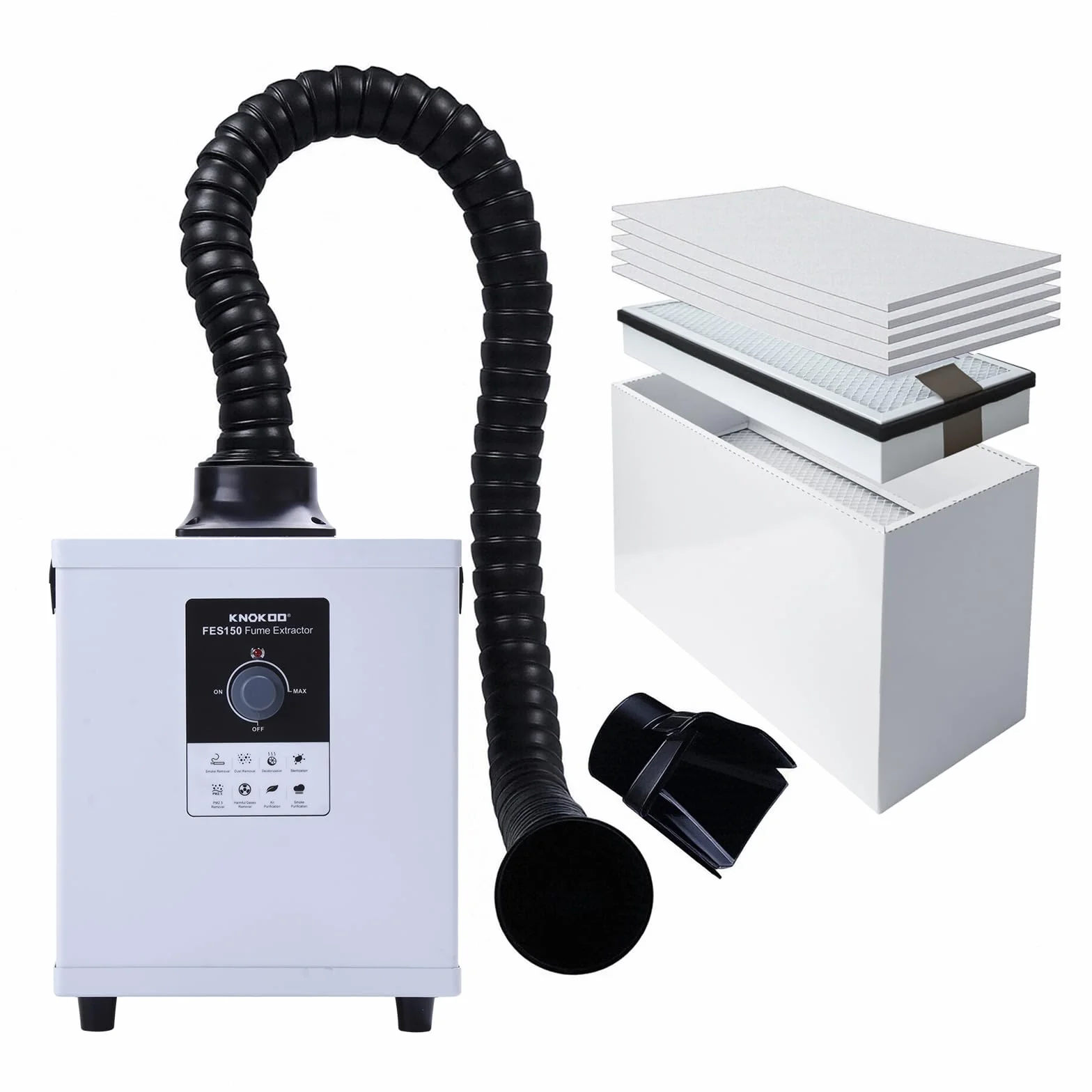 Estrattore fumi per saldatura FES150 150W Portatile 220V