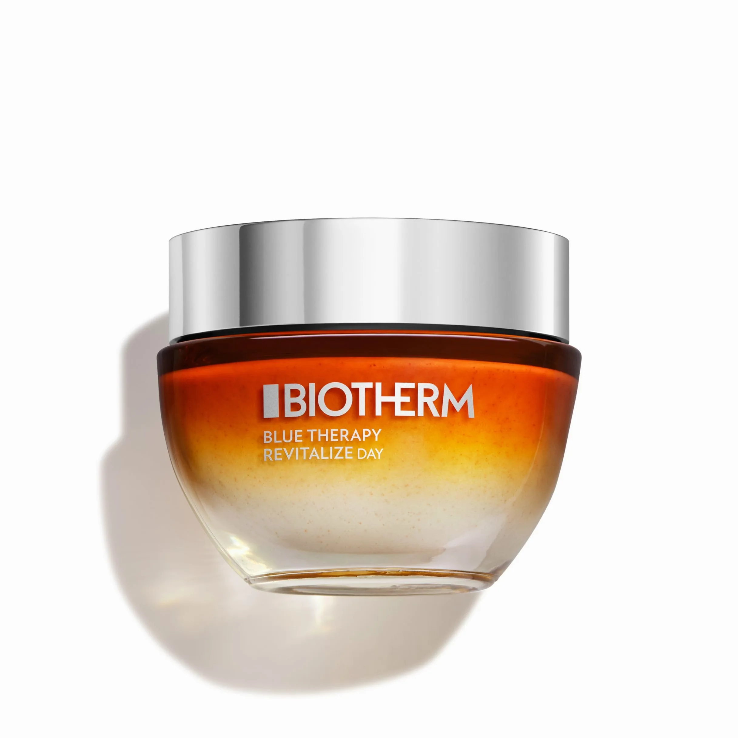 Biotherm Blue Therapy Amber Algae Revitalize Day Crema Giorno Antietà e Illuminante, Trattamento Viso Rivitalizzante, Con Alga Ambrata Energizzante e Life Plankton per Pelli Spente, 50ml