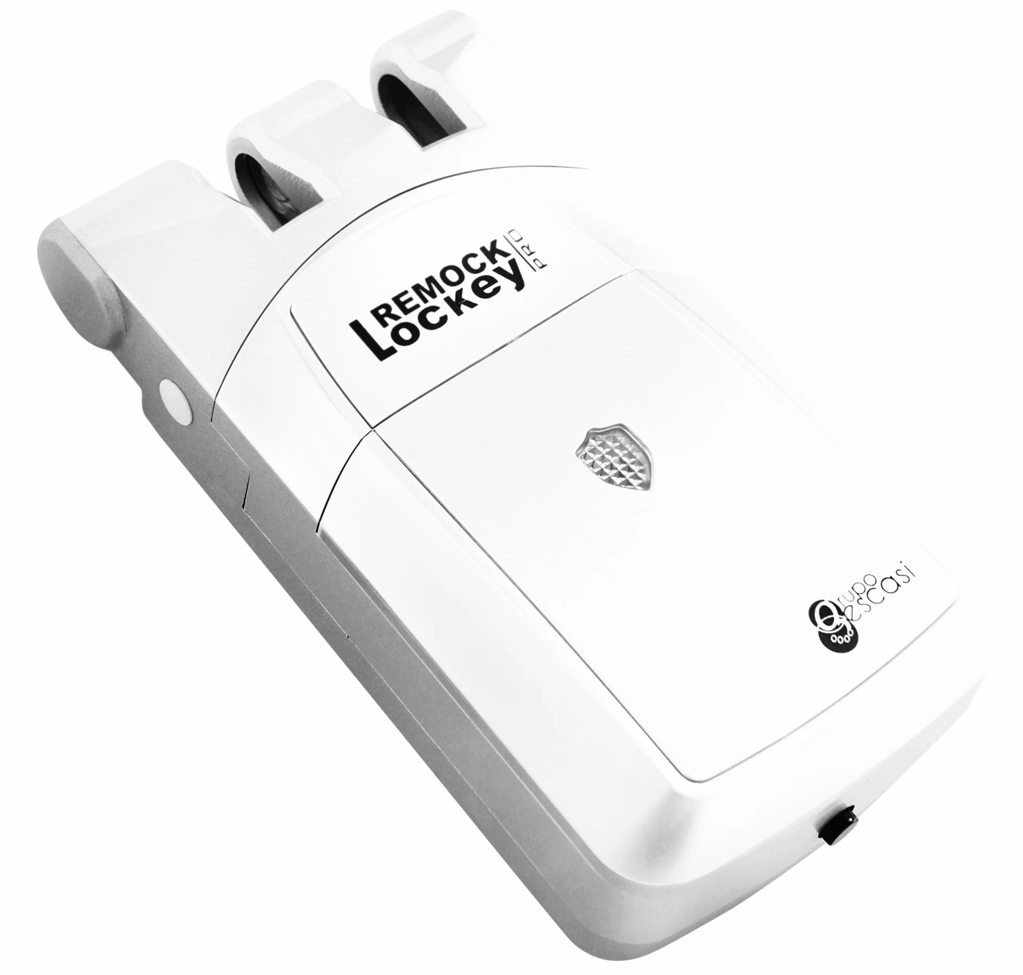 Remock PRO Serratura Invisibile Bianco Doppio Motore 4 Telecomandi Antifurto