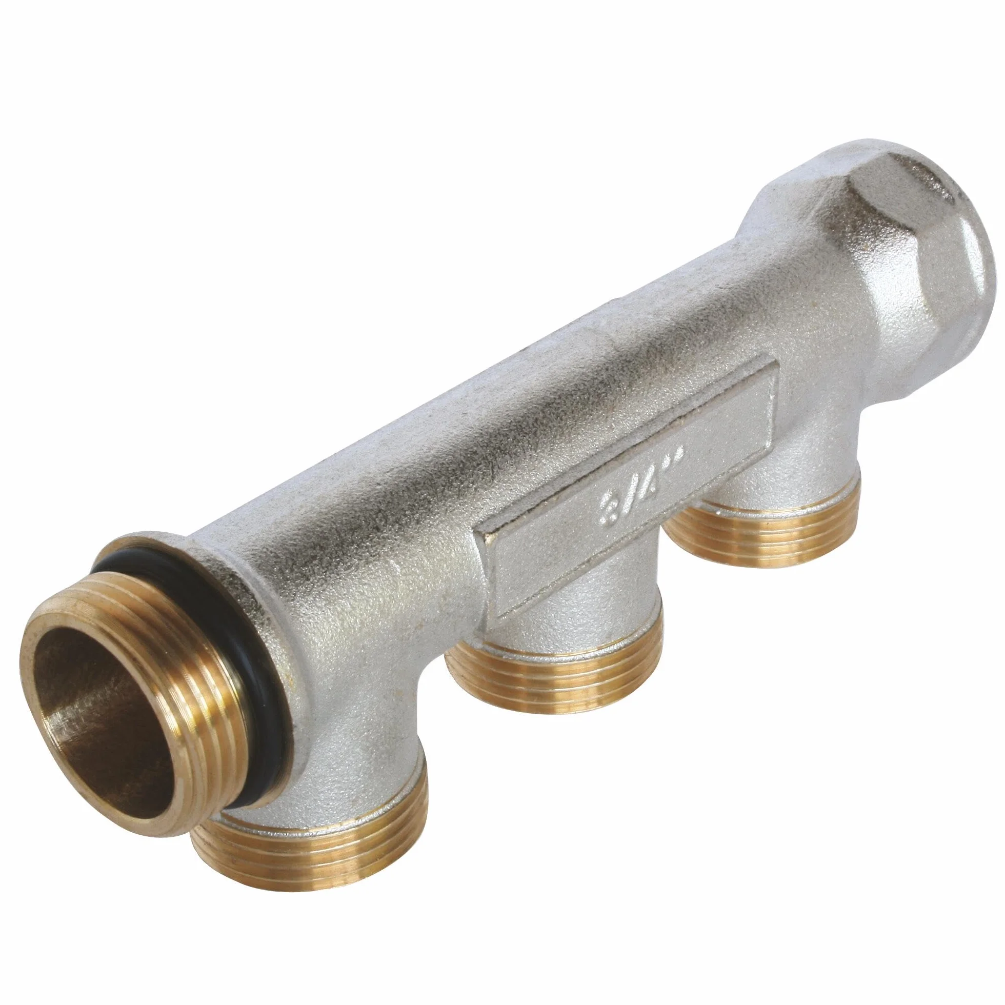 SOMATHERM FOR YOU HML4020-03-20 Sanitario Collector, Ottone nichelato, Maschio-Femmina, 20/27, 3 filiali a Male 3/4 EK