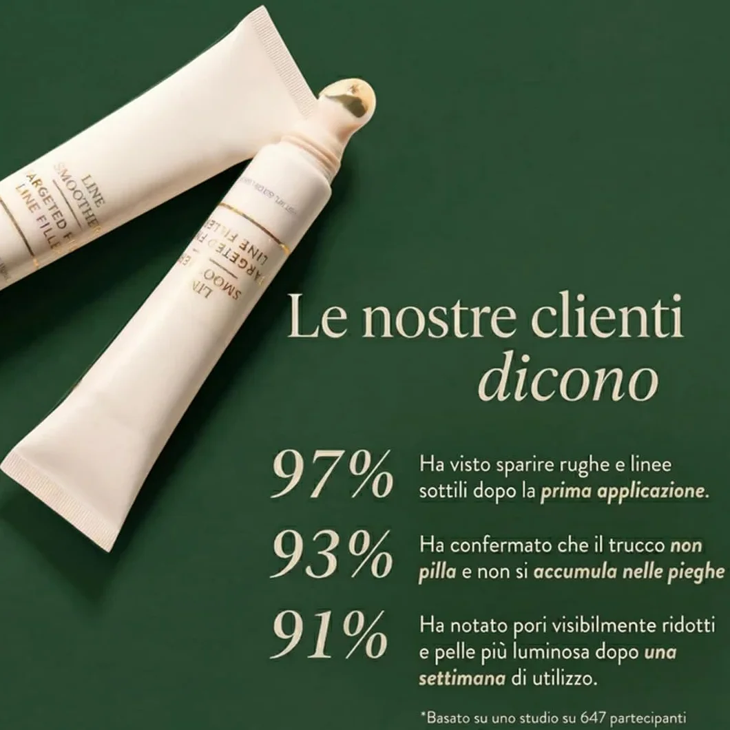 Arelia Primer Anti-Rughe, Effetto Blur Istantaneo, Primer Viso con Vitamina C e Niacinamide, Applicatore Metallico Preciso