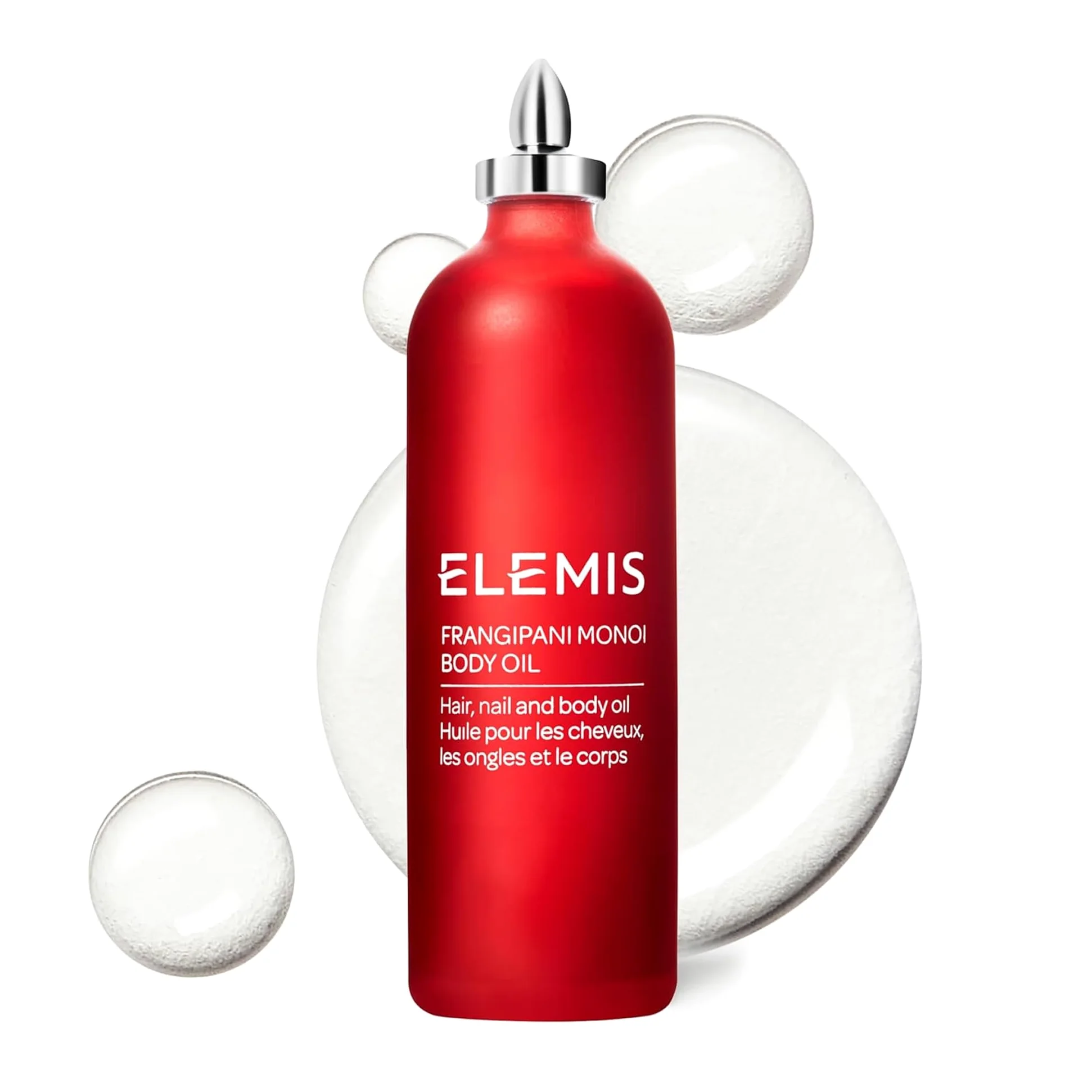 ELEMIS Olio Corpo Frangipani & Camelia Giapponese – Olio nutriente e aromaterapico ricco di Omega per massaggi e idratazione intensa della pelle