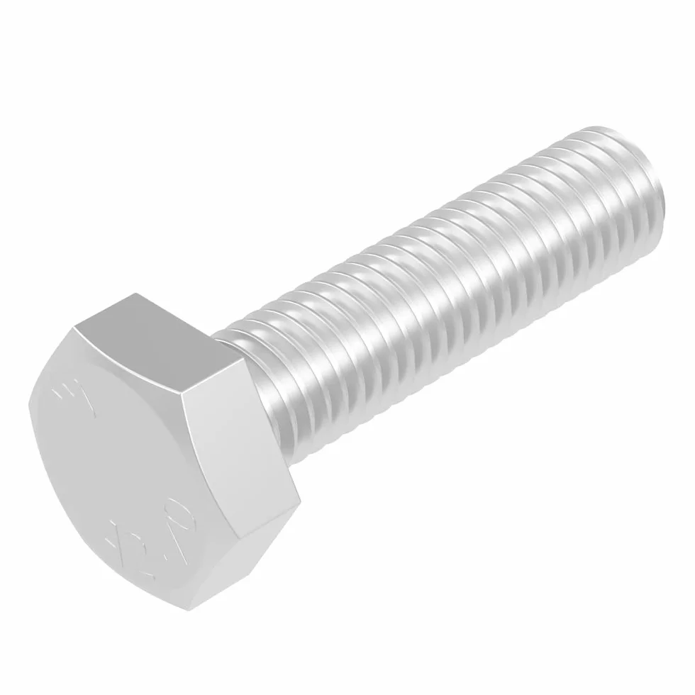 Vite esagonale M8 x 30 mm acciaio inox V2A A2 DIN 933 ISO 4017 20 pezzi