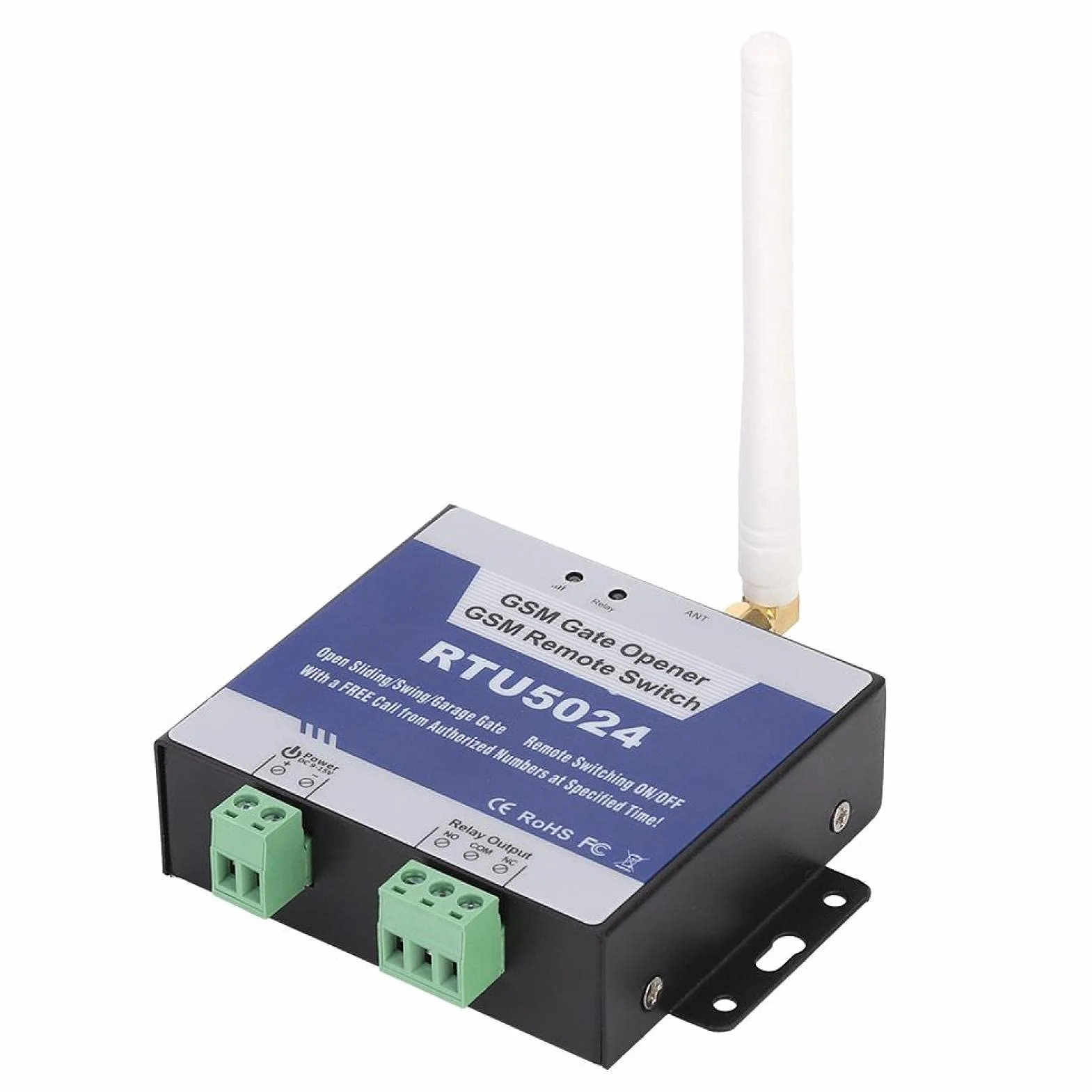 Apricancello GSM RTU5024 Telecomando Universale Interruttore Relè DC 9-24V Apriporta Senza Fili Per Porta Garage