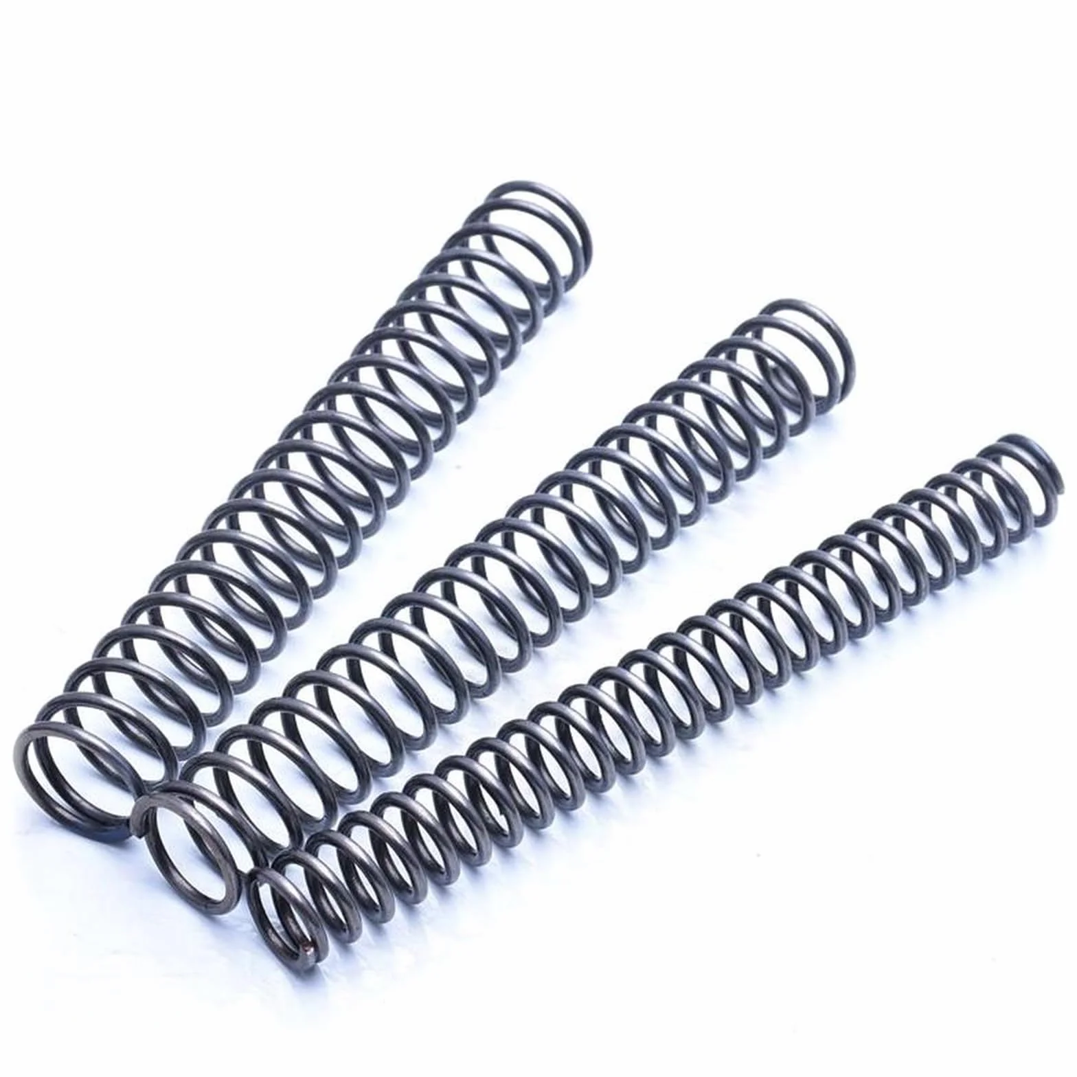 Molla di compressione in acciaio diametro filo 3 mm diametro esterno 30 mm lunghezza 120 mm