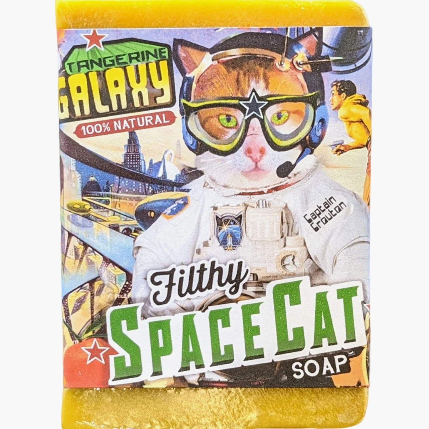 Filthy Farmgirl Sapone per gatti spaziali sporchi, Tangerine Galaxy