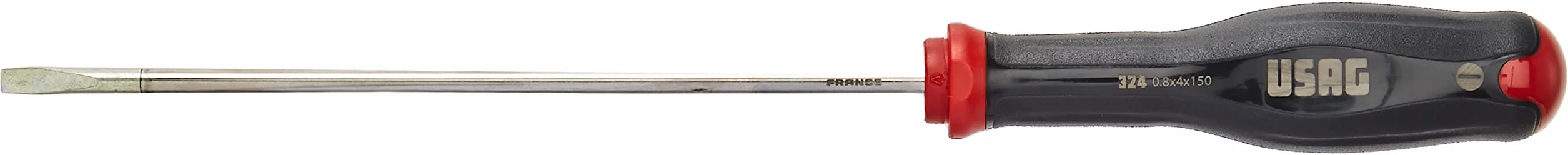 USAG Giravite per Viti con Intaglio 0,8x4x150 Nero