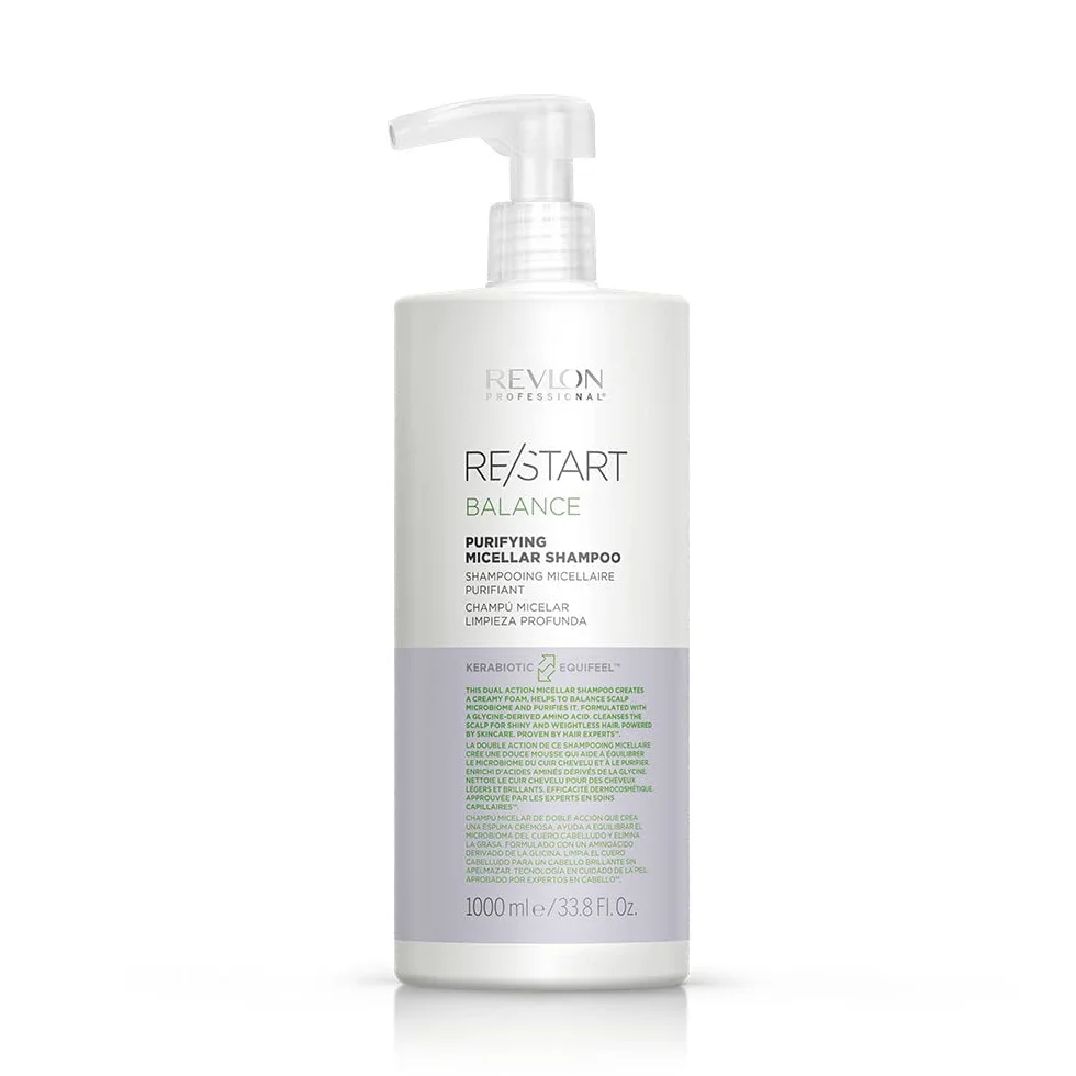 Restart Shampoo Professionale Micellare Purificante per Capelli Grassi Purifying Micellar Shampoo
