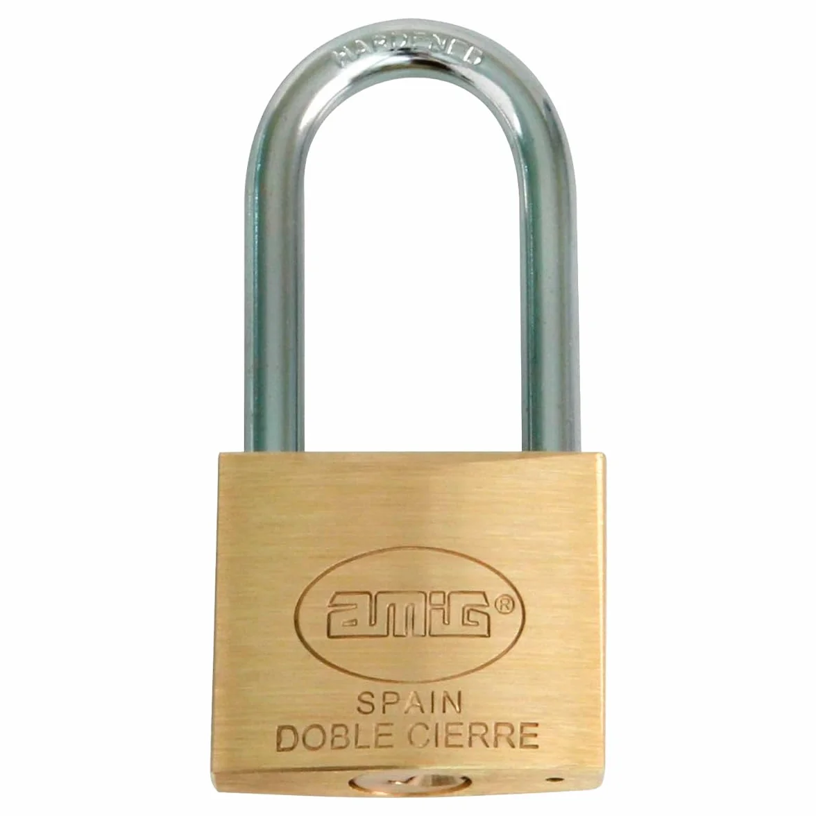 Lucchetto di Sicurezza in Ottone e Acciaio 30 mm con 2 Chiavi per Armadietti