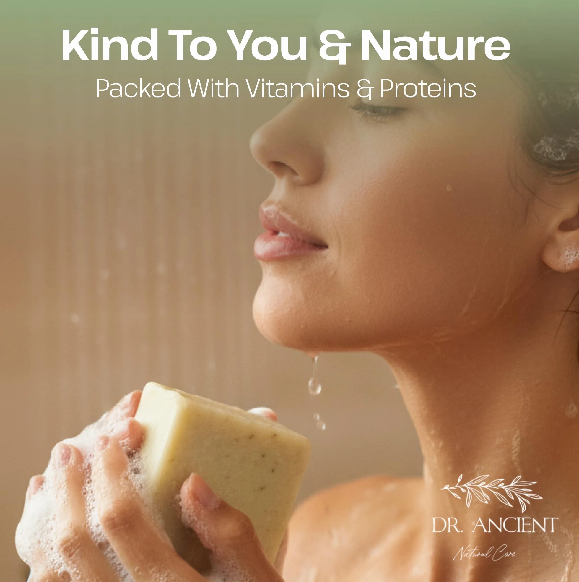 Dr. Ancient - Sapone al latte d'asina biologico, naturale, tradizionale, fatto a mano, antico, anti-invecchiamento, idratante, Absol