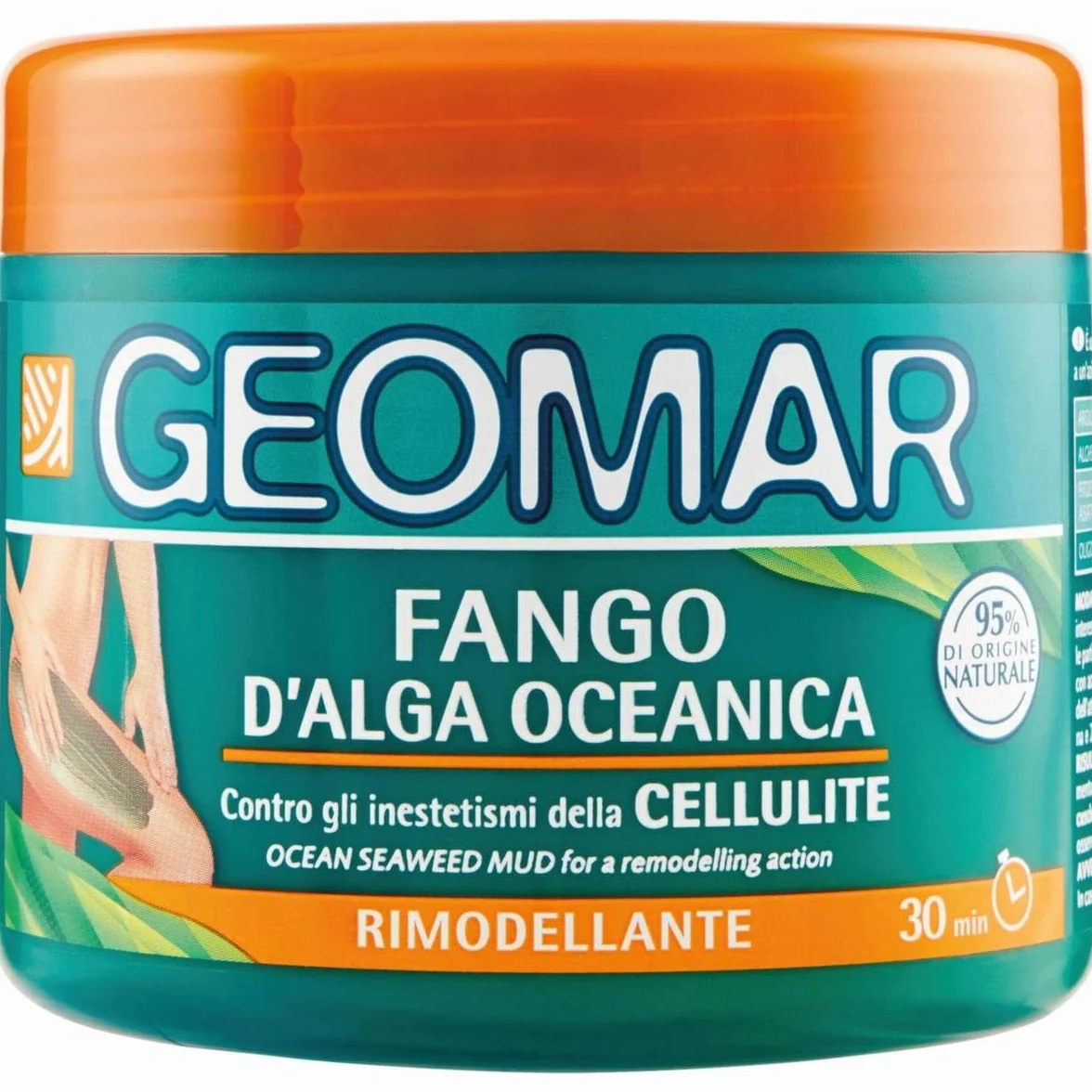 GEOMAR Fango d'Alga Oceanica, Contro gli Inestetisimi della Cellulita 650 g