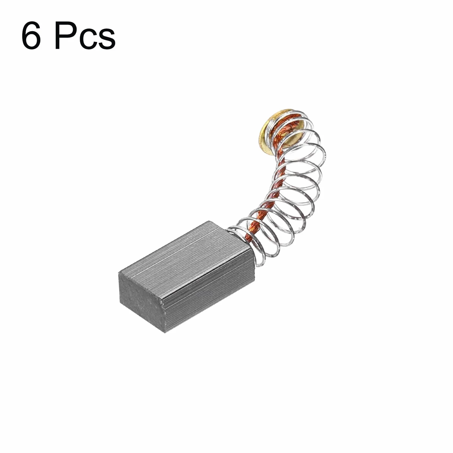 Spazzole Di Carbone 15x8x5mm Per Motori Elettrici Utensili Elettrici Riparazione, 6 Pezzi