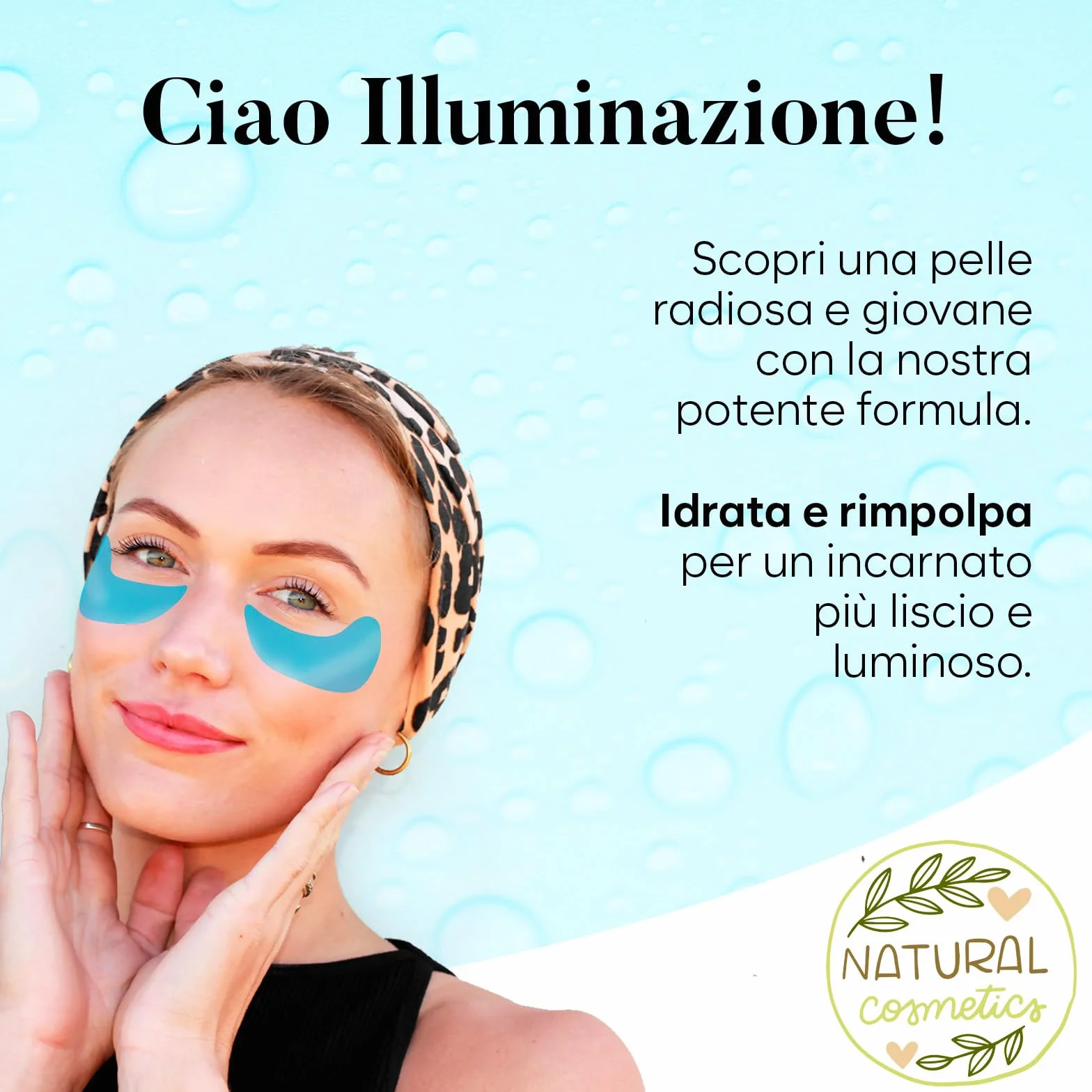 AURAE Patch Occhi, Maschera Occhi con Retinolo e Collagene, Patch Occhiaie e Borse, Maschera Occhiaie, Eye Mask per Schiarente e l'idratazione (30 Paia)