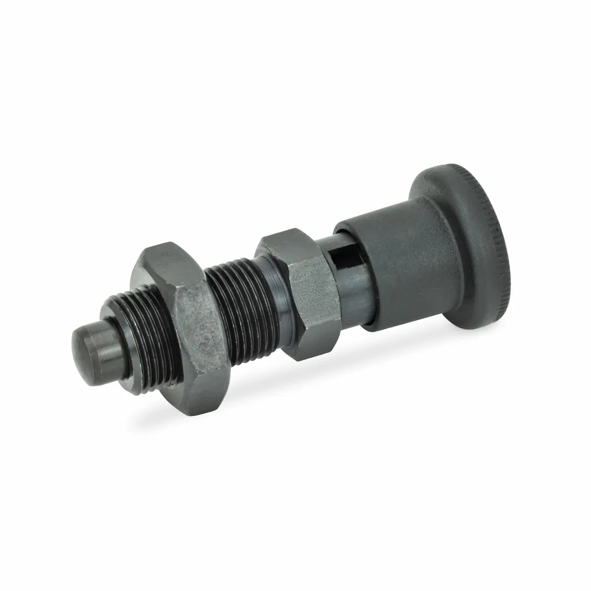 Ganter Normelemente GN 817-16-20-CK Bullone di bloccaggio con Blocco, Nero, 20mm