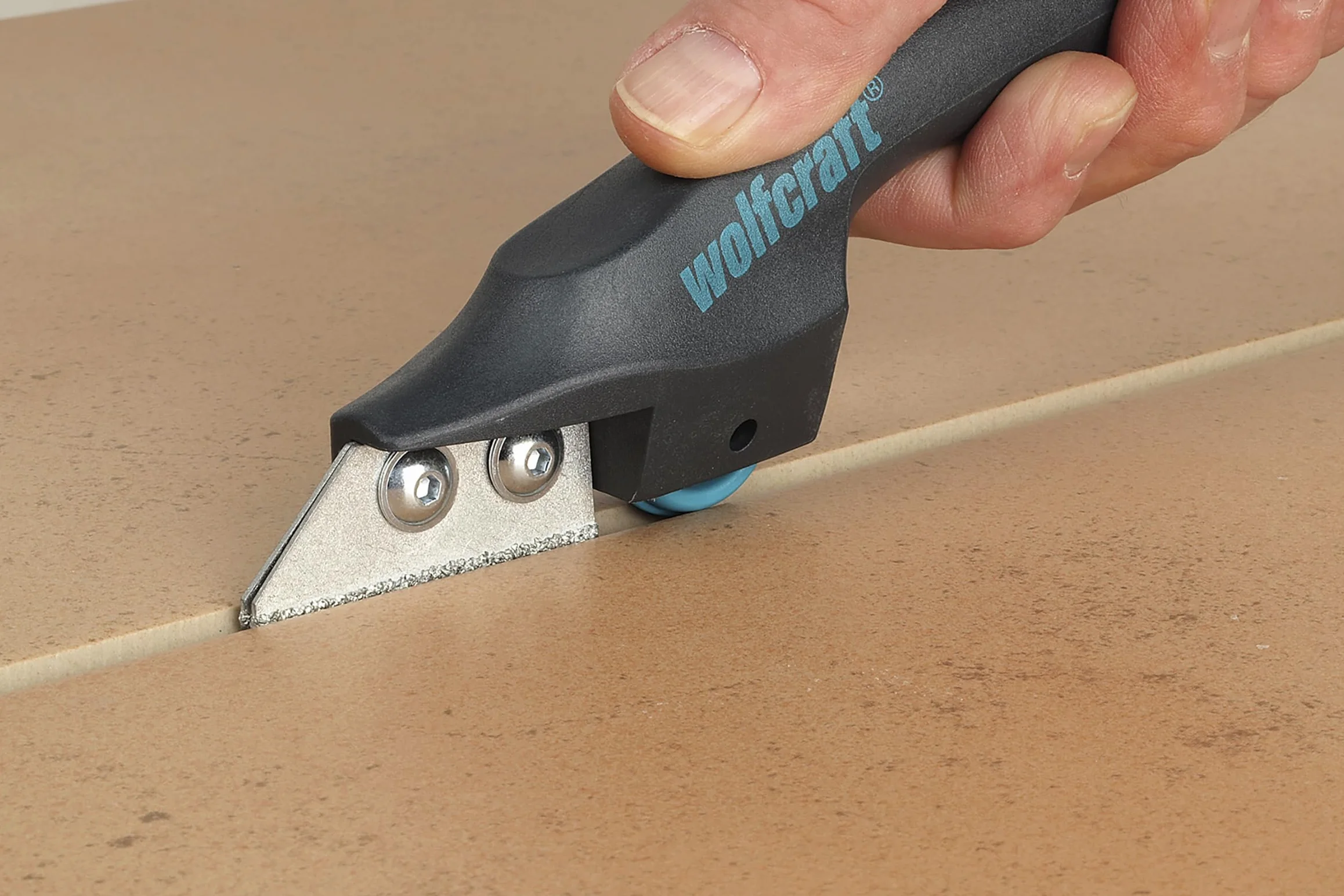 wolfcraft Raschiafughe 5570000 Eliminazione Malta Piastrelle