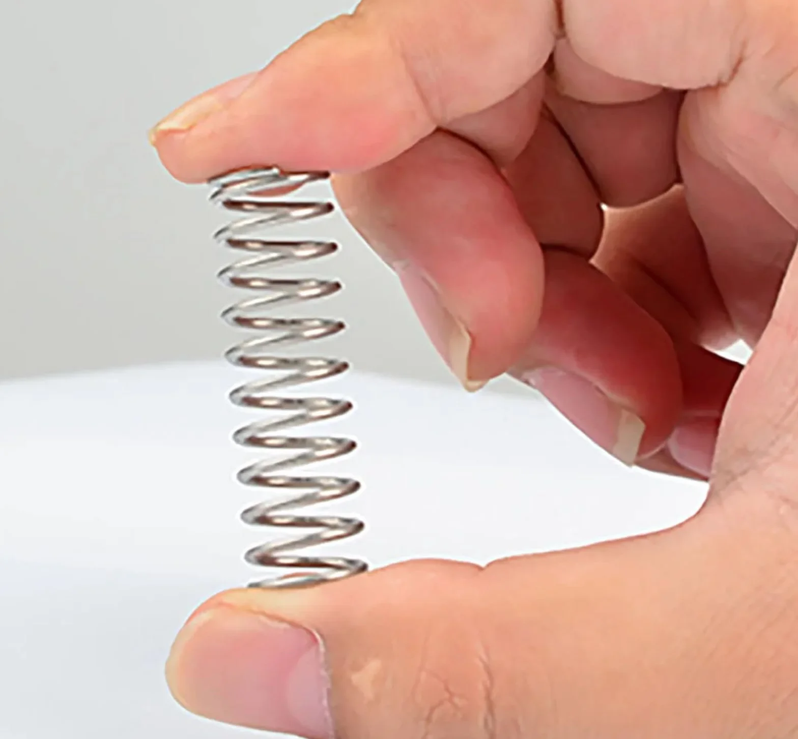 Molla Compressione Acciaio inossidabile 7mm OD 0.7mm Filo Diametro 25mm Lunghezza 10 Pezzi