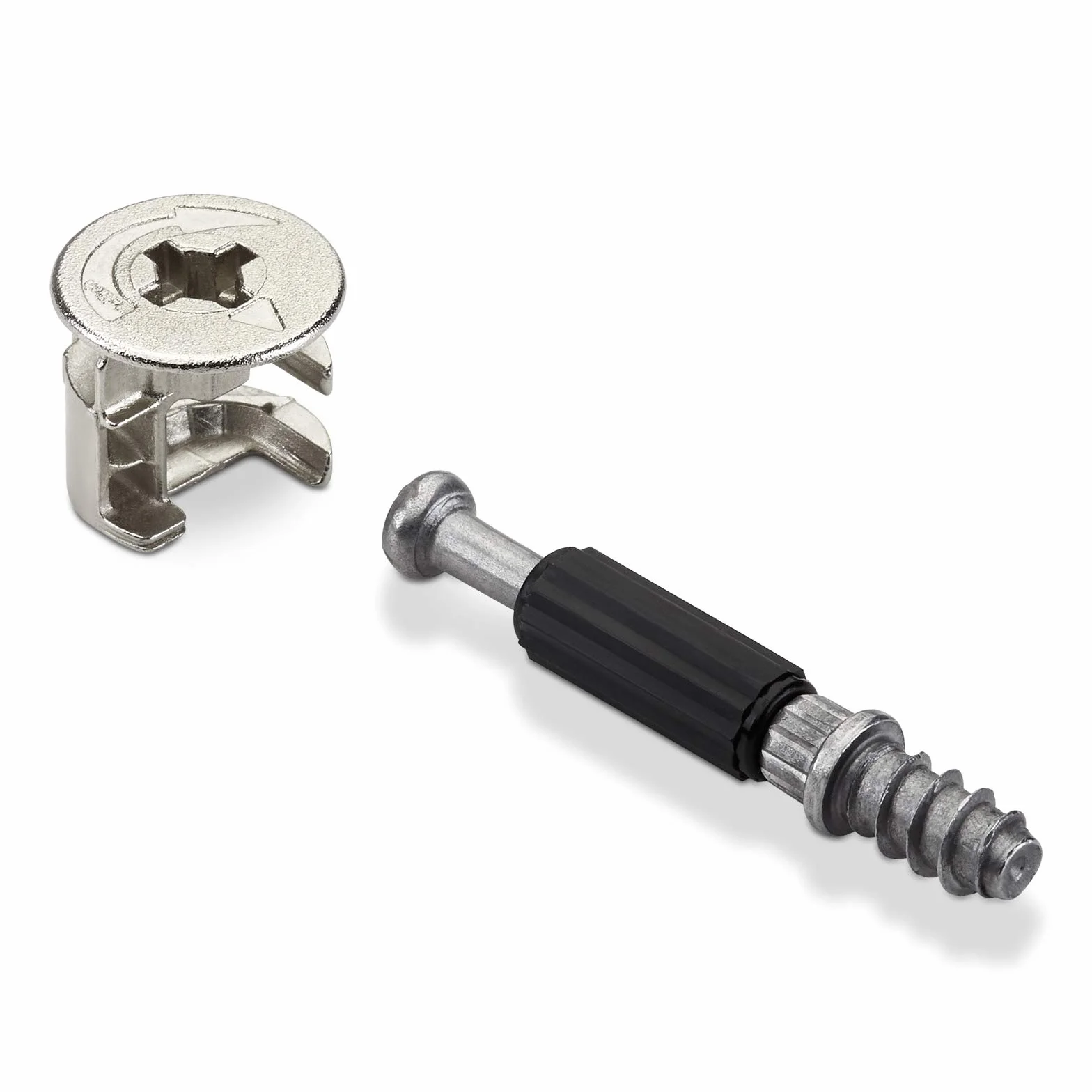 HETTICH RASTEX 15 connettori per carcassa eccentrici con collare Ø 15 mm e tassello Twister DU 232 T M6 x 11 mm