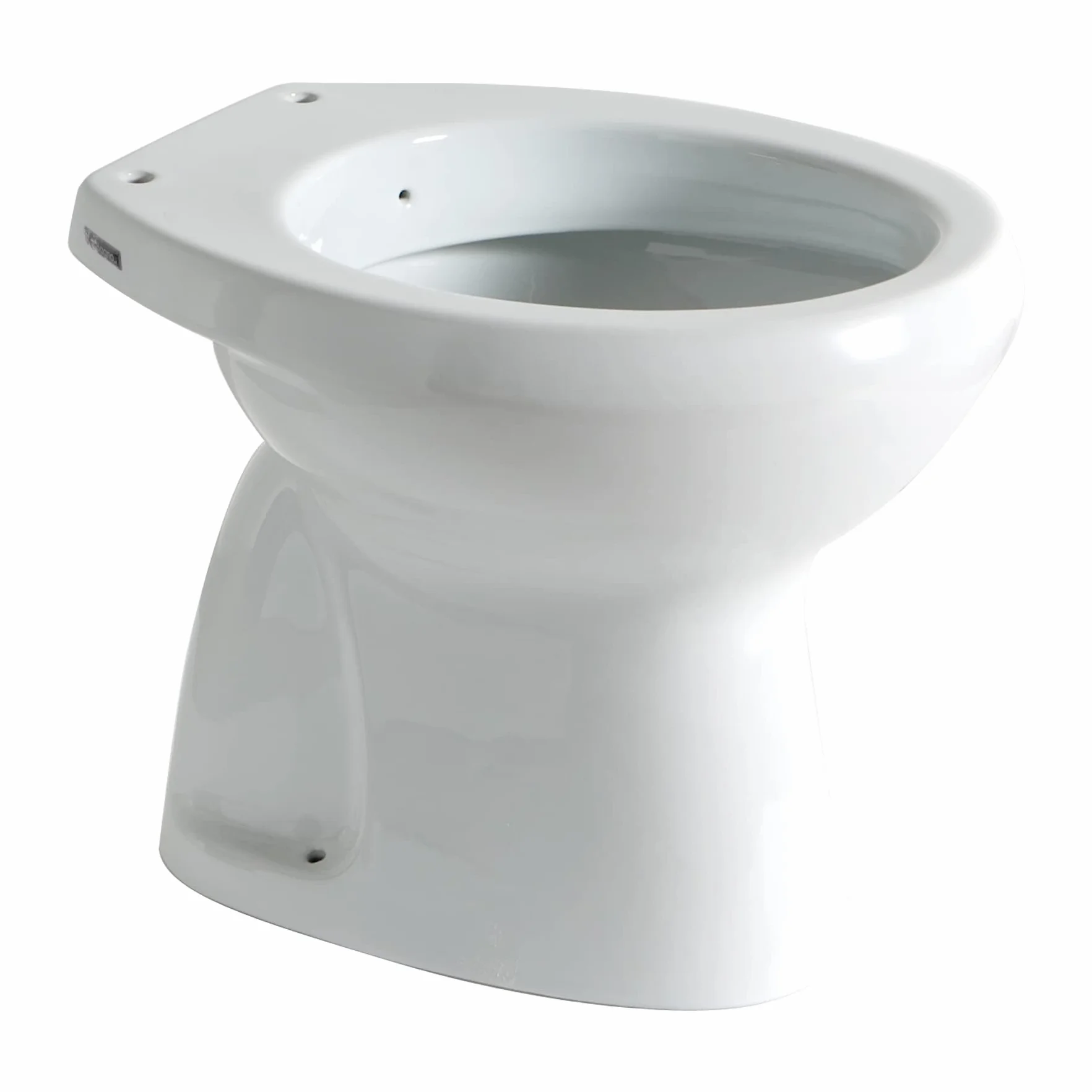 Vaso WC con Bidet Incorporato Ceramica Sanitari CLASSIC Scarico a Terra Made In Italy