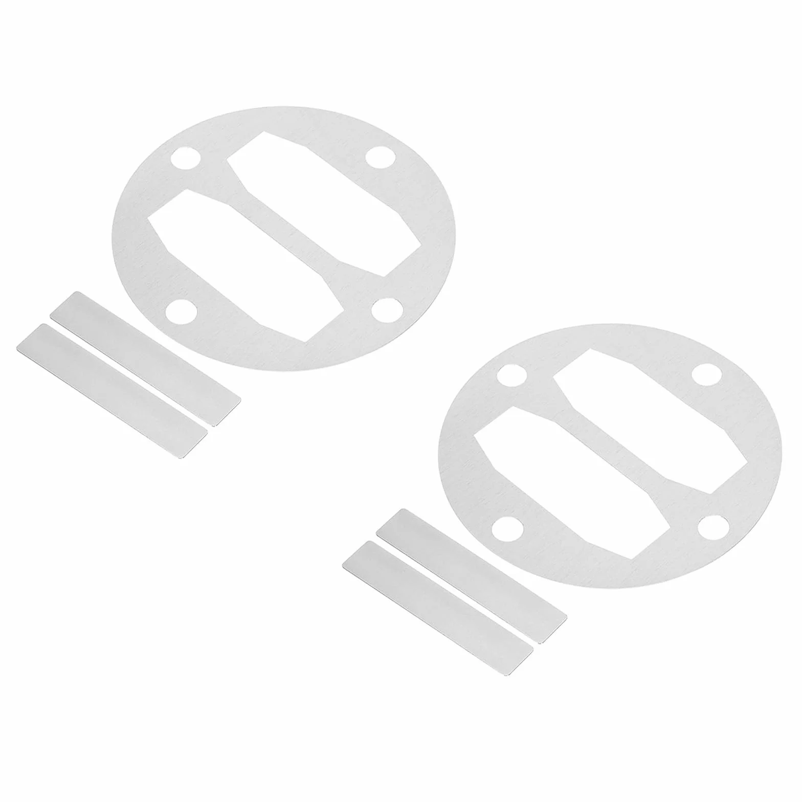 PATIKIL 47mm Kit Guarnizione Testata Sostituzione Valvola Lamellare 2 Set di Ricambi per Compressore d'Aria