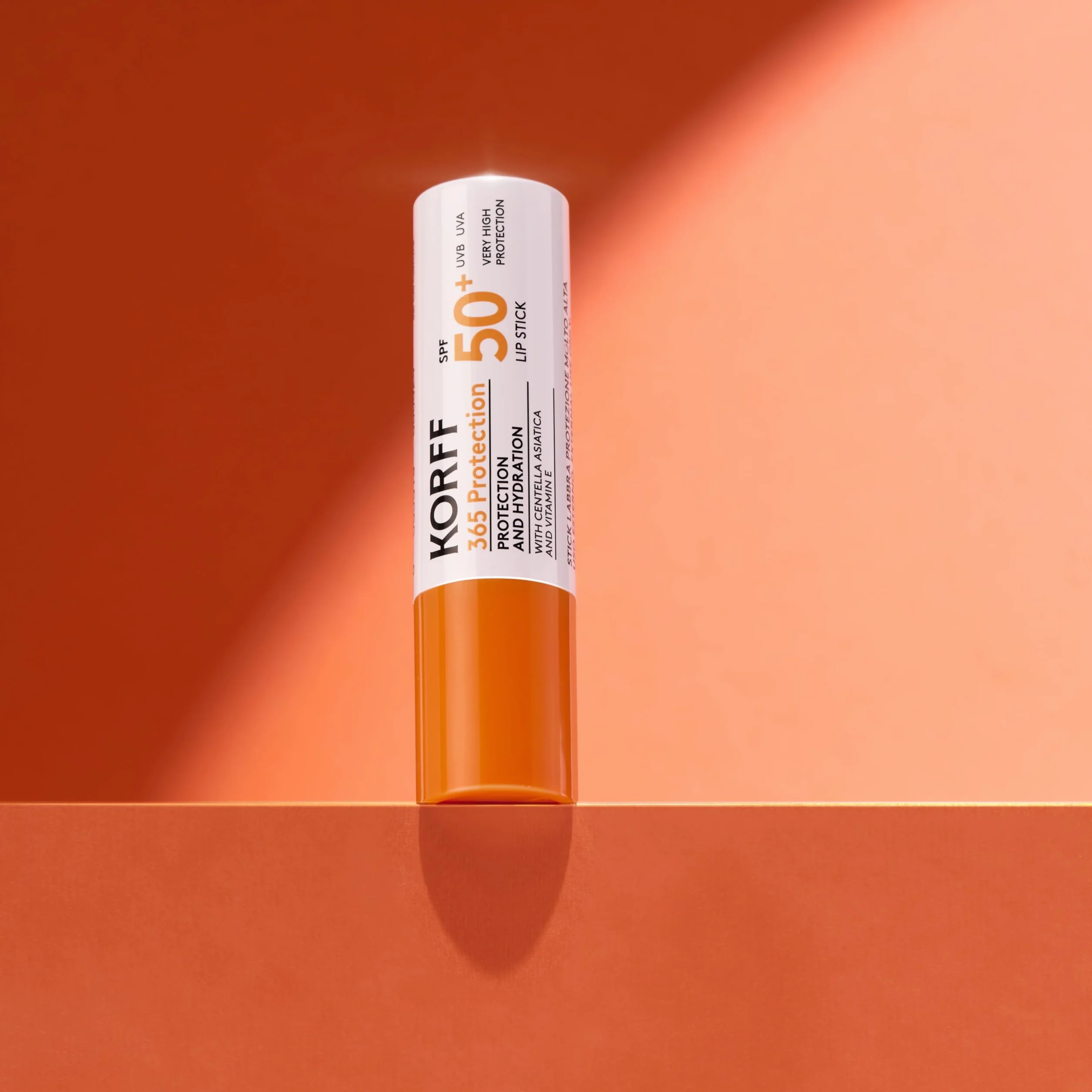 Korff 365 Protection, Stick Labbra SPF50+, Protezione Molto Alta, 4,5 ml