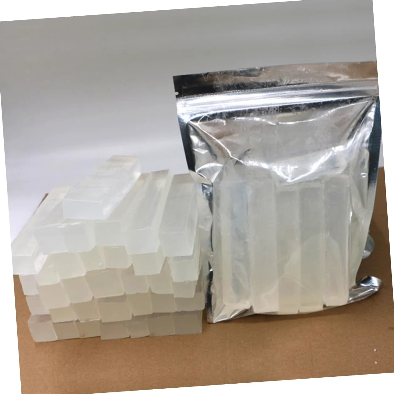 LALAFINA 3borse Base di Sapone di Sapone Trasparente per Fai da Te da Bagno Mani e Viso Arricchito Ingredienti Idratanti Resistente