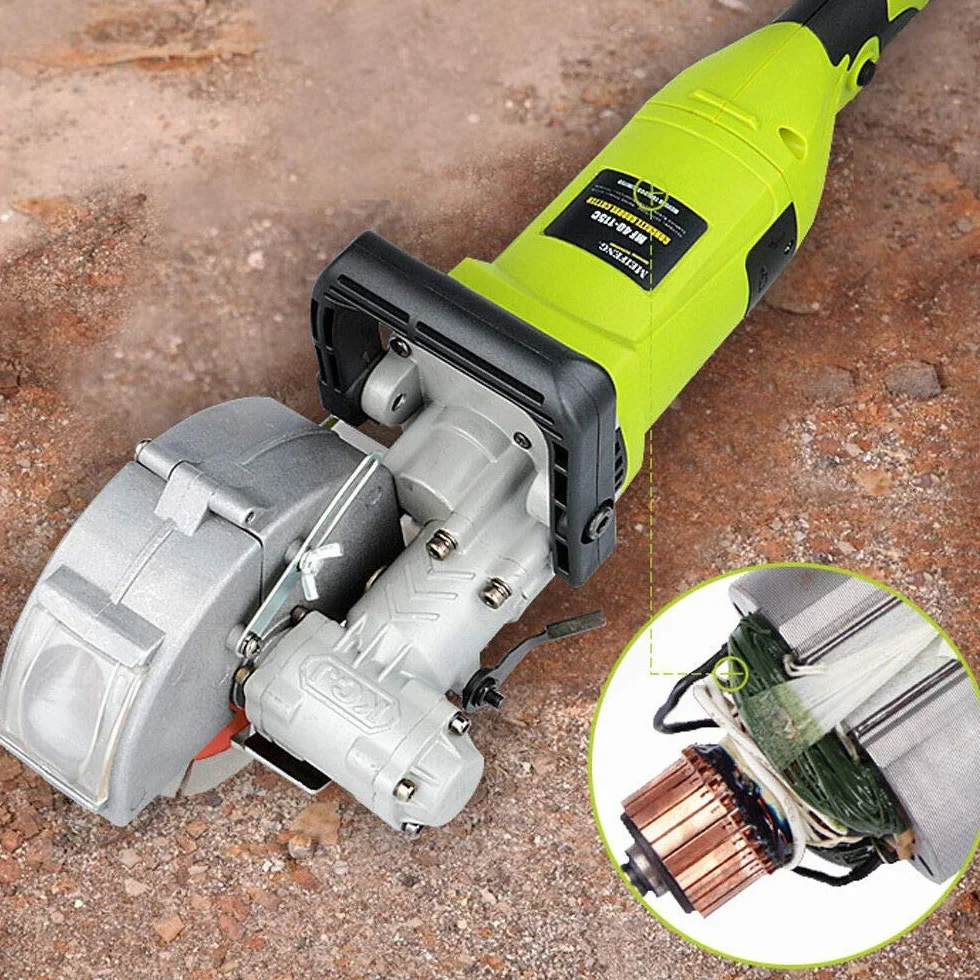SHZICMY Scanalatrice da parete elettrica 4000 W 7500 giri/min per marmo granito calcestruzzo