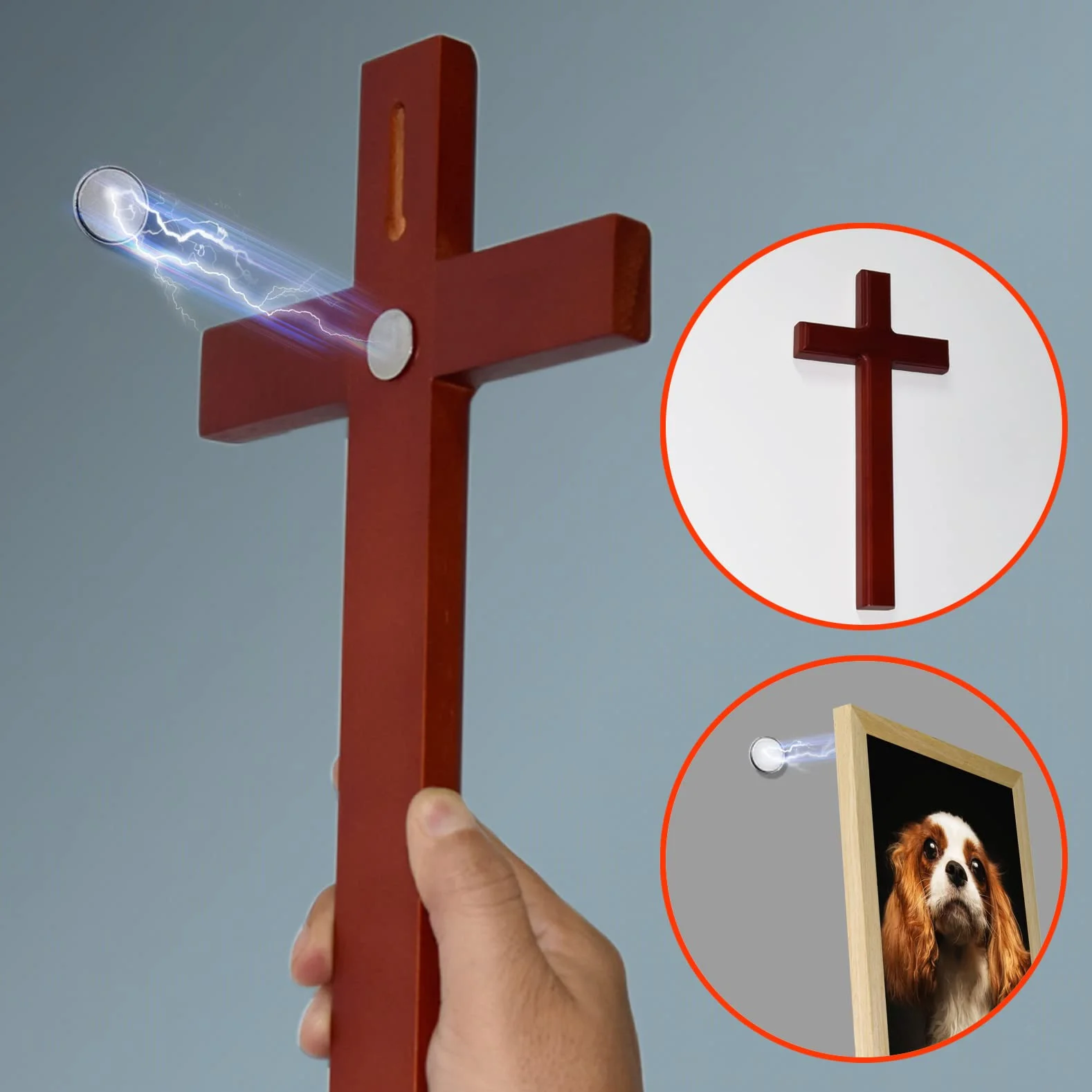 Mousike Magnetyczne zamknięcie do drzwi ultra cienkie Stal nierdzewna Szafka kuchenna D15-4