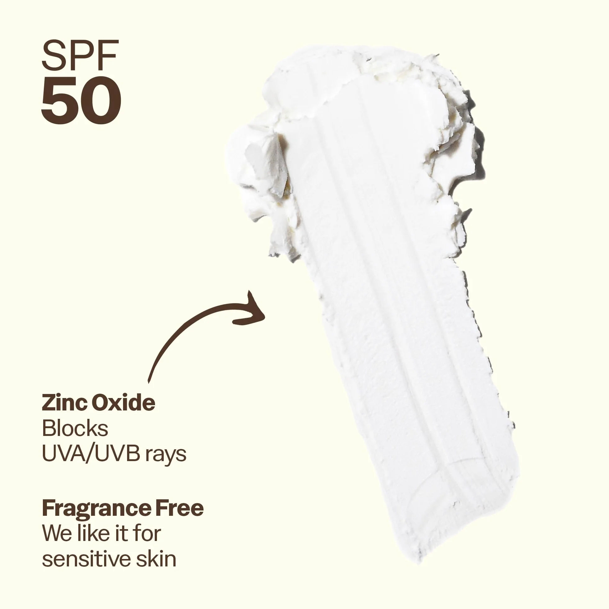 Sun Bum Crema solare minerale SPF 50 per il viso, resistente all'acqua, ad ampio spettro, con vitamina E, ipoallergenica, conforme alla Hawaii 104 Act