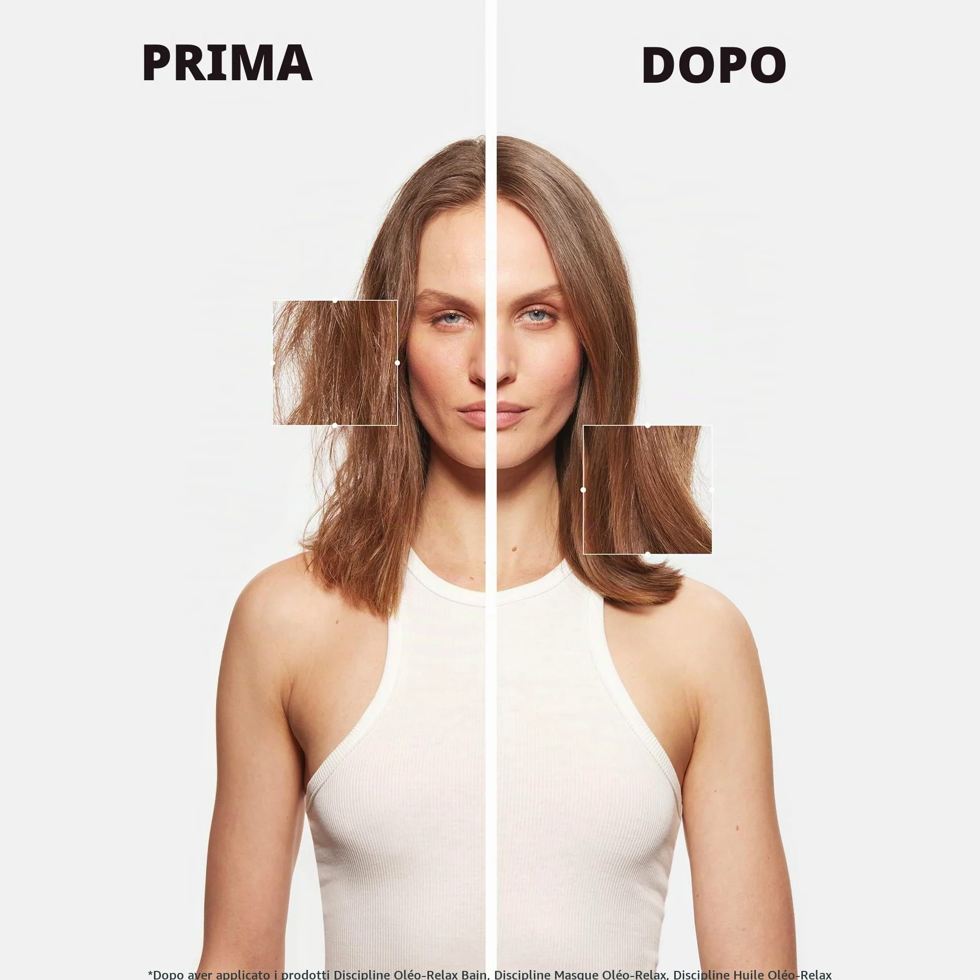 Kérastase | Discipline Oléo-Relax, Maschera Lisciante & Anti-Crespo, Per Capelli Indisciplinati, Voluminosi & Secchi, 200 ml & Discipline Oléo-Relax, Shampoo Nutriente & Anti-Crespo