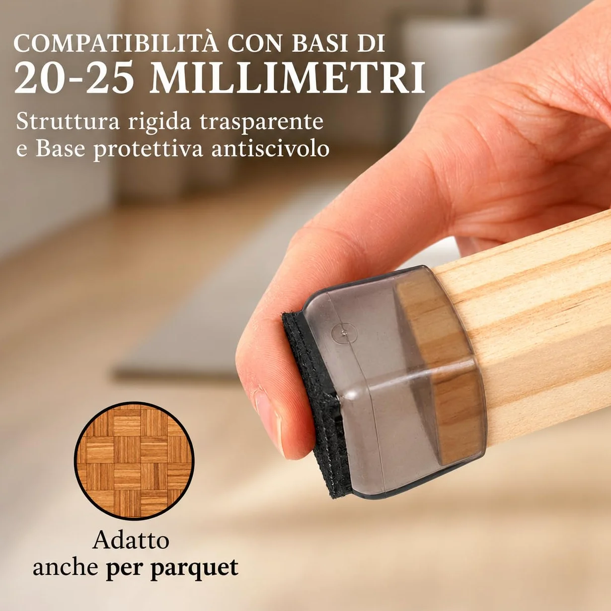Gommini Sedie 16 Pezzi Coprigambe Antigraffio Antirumore Piedini Universali
