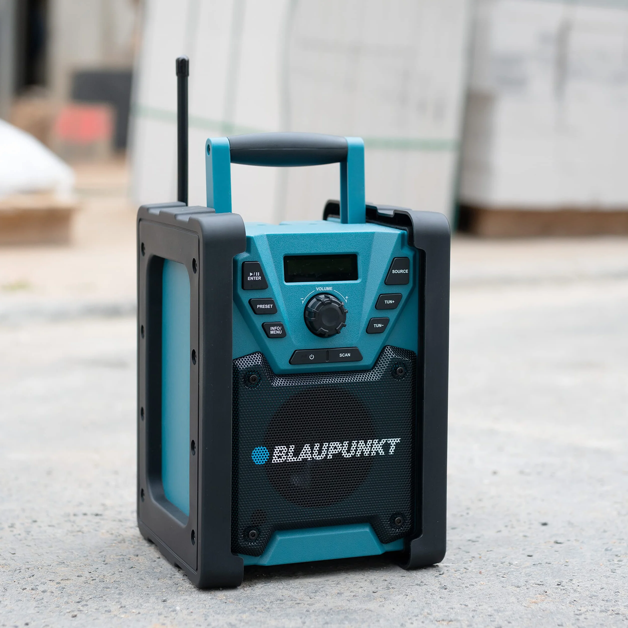 Blaupunkt BSR 200 Radio da cantiere portatile Bluetooth IPX5 5W AUX-IN