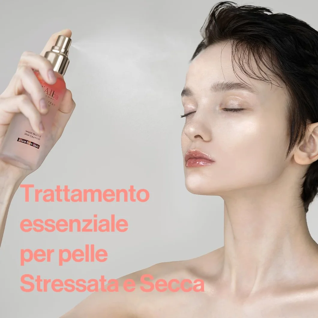 d'Alba Siero Vital Spray Serum al Tartufo Bianco Italiano, Siero Vitalizzante, Idratante, Lenitivo, Calmante per Viso, Soluzione per Pelli Arrossate e Sensibili, Cura della Pelle Coreana