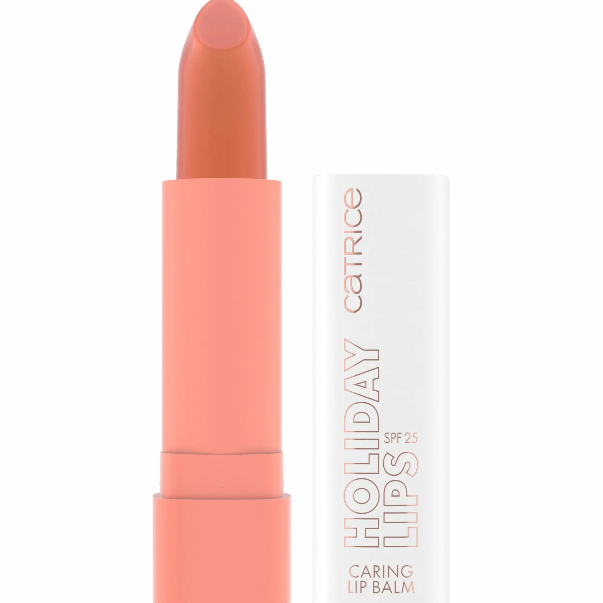 Catrice Holiday Lips Balsamo Labbra con SPF, curativo, protettivo, traslucida (3.5g)