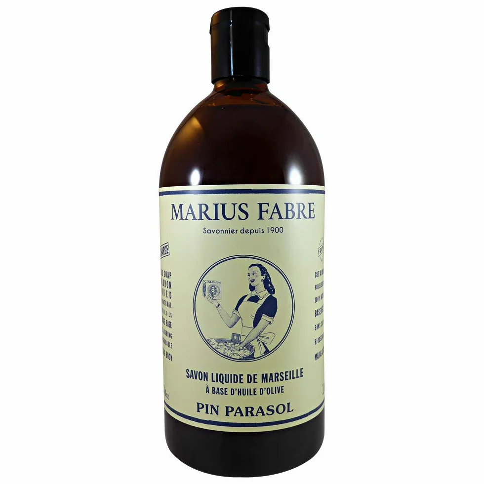 Savonnerie & Cie - Sapone Liquido Marsiglia 1 L Pino Ombrellone Natura