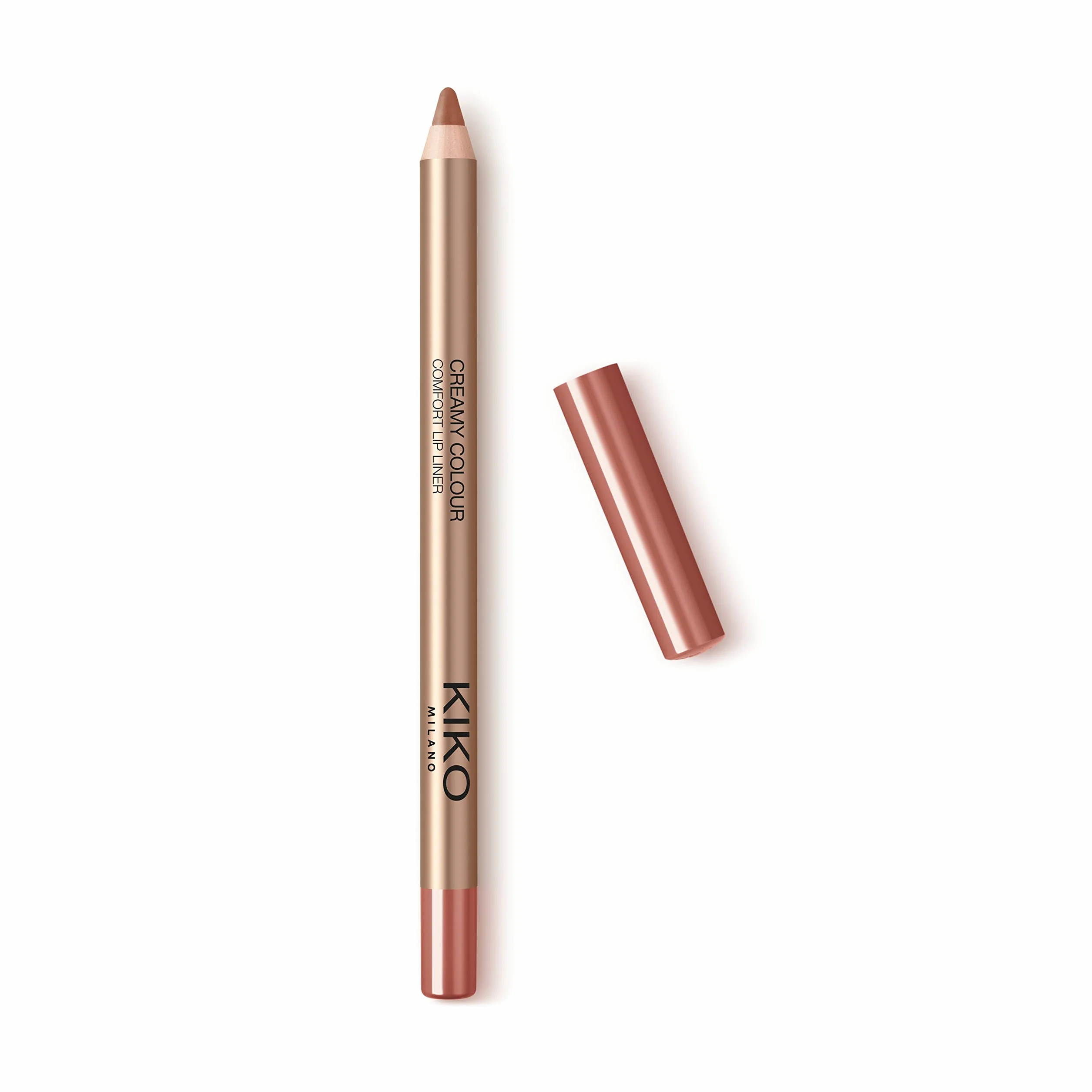 KIKO Milano Creamy Colour Comfort Lip Liner 21 I Lip Pencil Colore Intenso e No Transfer per Contorno Preciso