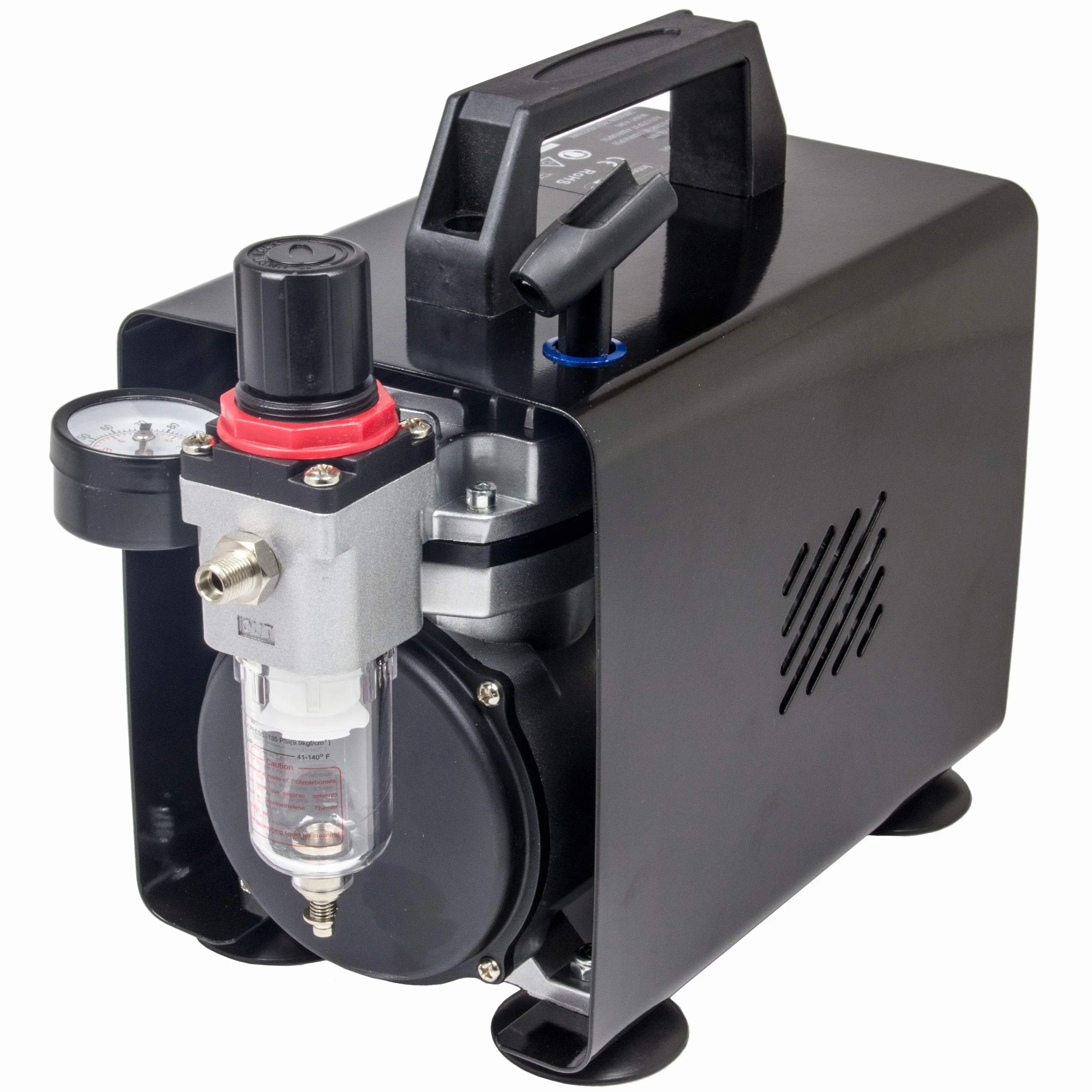 Fengda FD-18A Aerografo Compressore 4 bar Auto Arresto modellismo