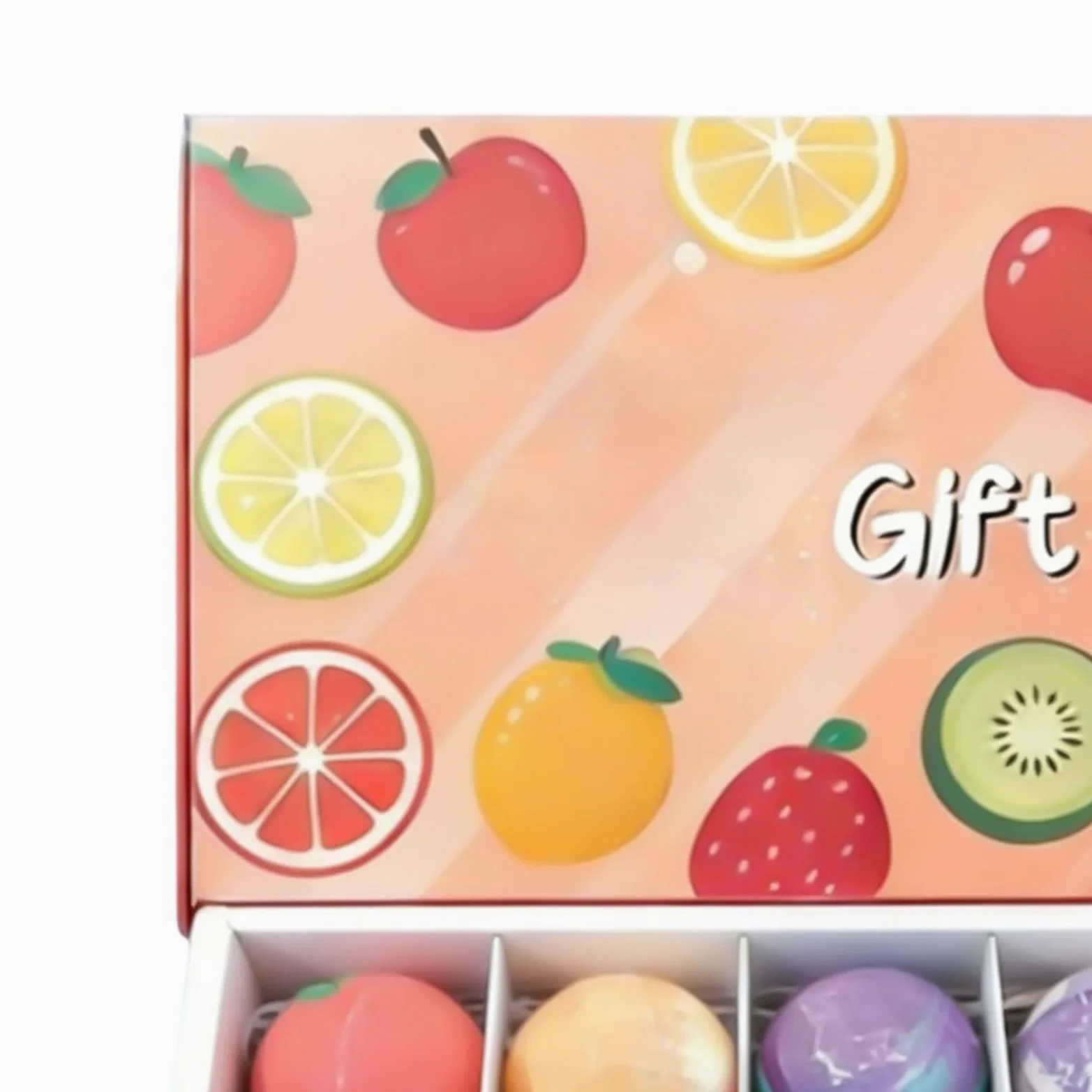 Bombe Da Bagno Effervescenti Per Bambini Confezione da 12 Pezzi Detergente | Design Fruttato SPA Bombe Profumate per la Cura di Sé, SPA, Casa, Viaggi, Bagno, Hotel