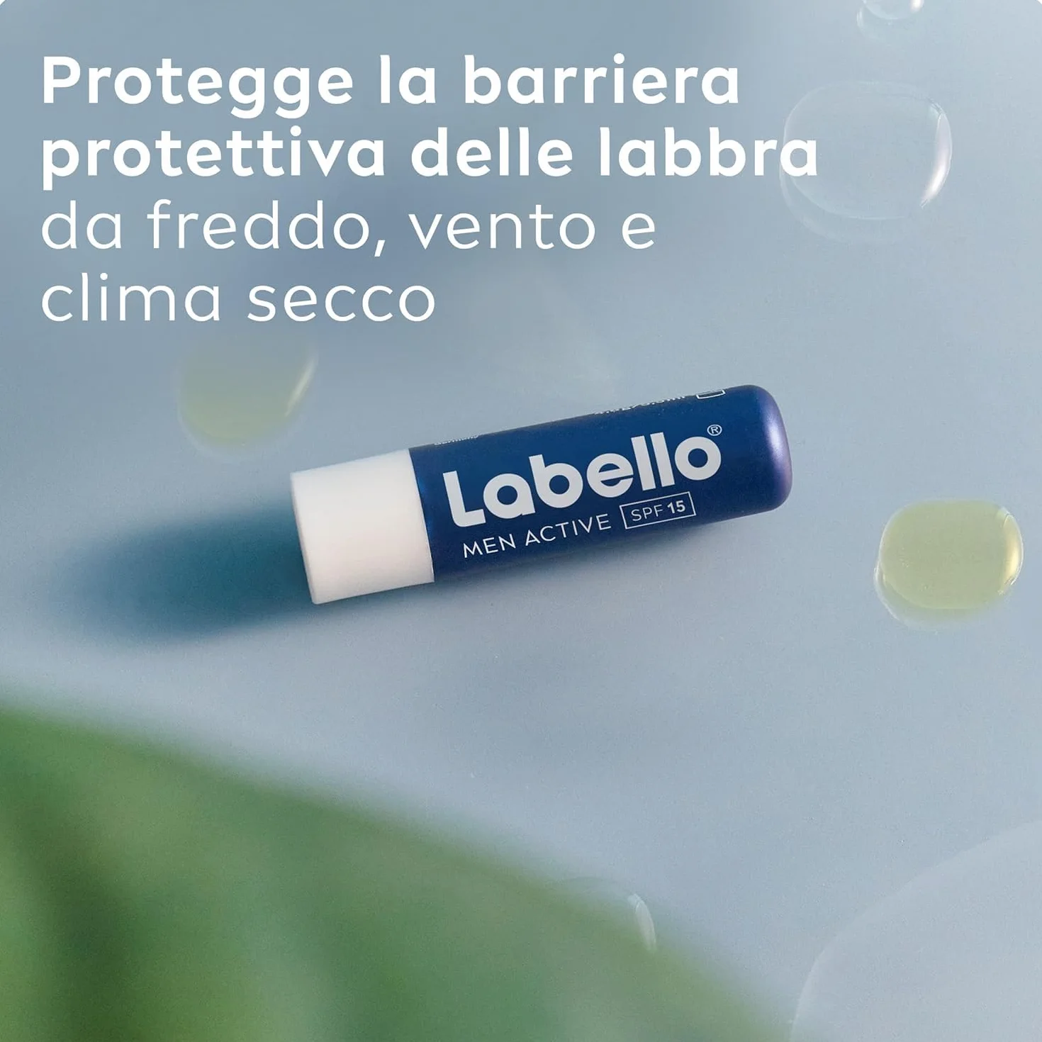 Labello Active For Men Balsamo labbra SPF15 4.8 g burro di karité