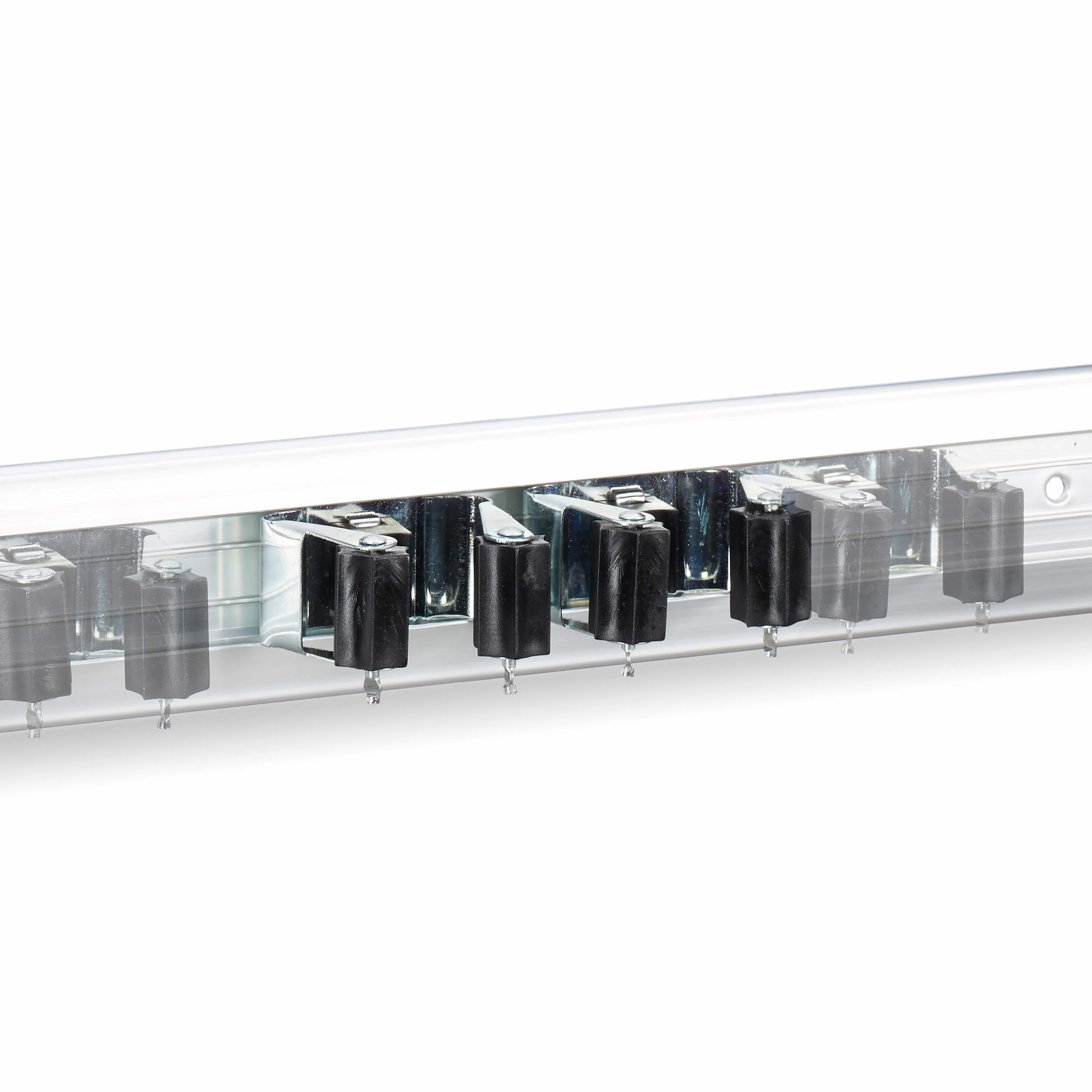 Relaxdays Porta Utensili da Parete in Alluminio Argento