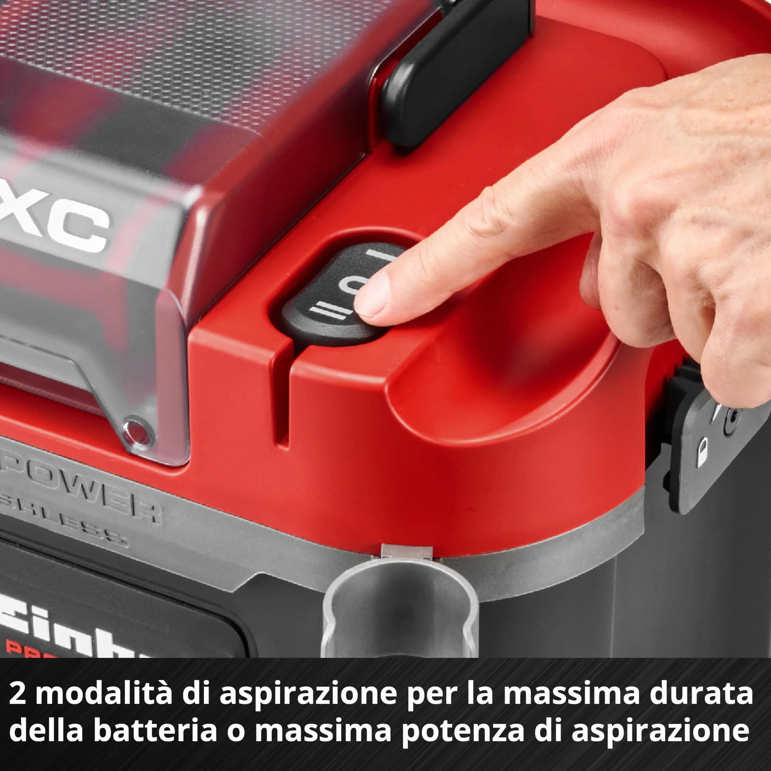 Einhell TP-VC 18/10 Li BL L-Solo Professional Aspirasolidi e liquidi 18 V Brushless 10 l