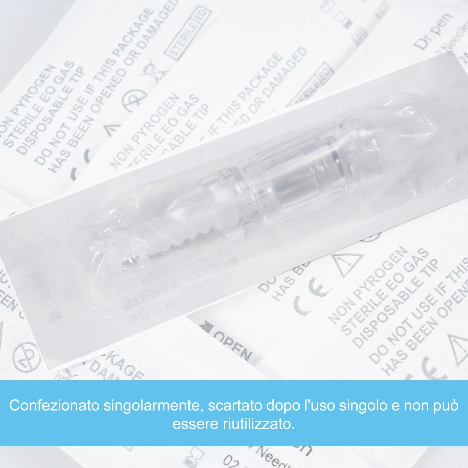 25 Pezzi 12 Pins Cartucce dr pen a10 dermapen Microneedling Pen, progettate per la Dr. Pen Ultima A10, utilizzata per cicatrici da acne, cicatrici approfondite e smagliature