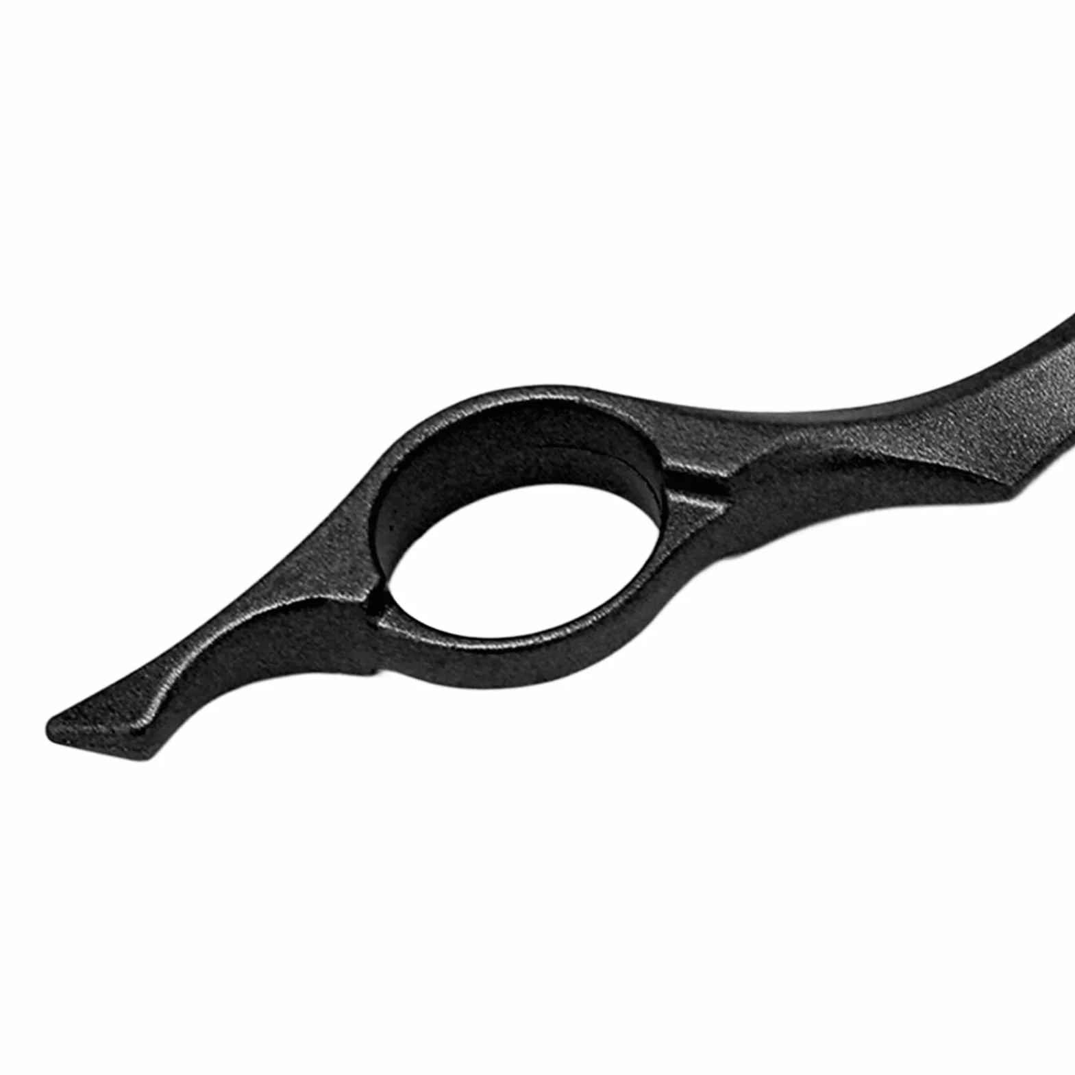 Rasoio per capelli con pettine regolabile, strumento per diradare i capelli ideale per uso domestico e in salone, nero